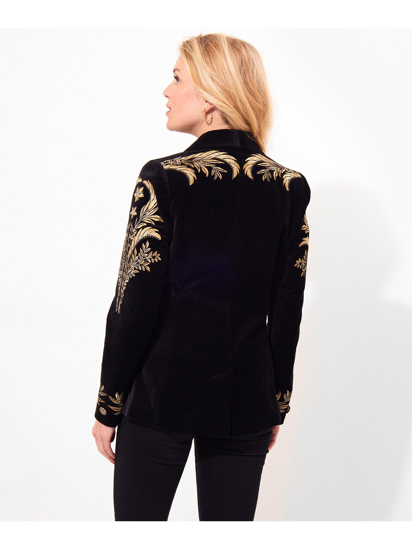 joe-browns-embroidered-boutique-jacket-blackdetail