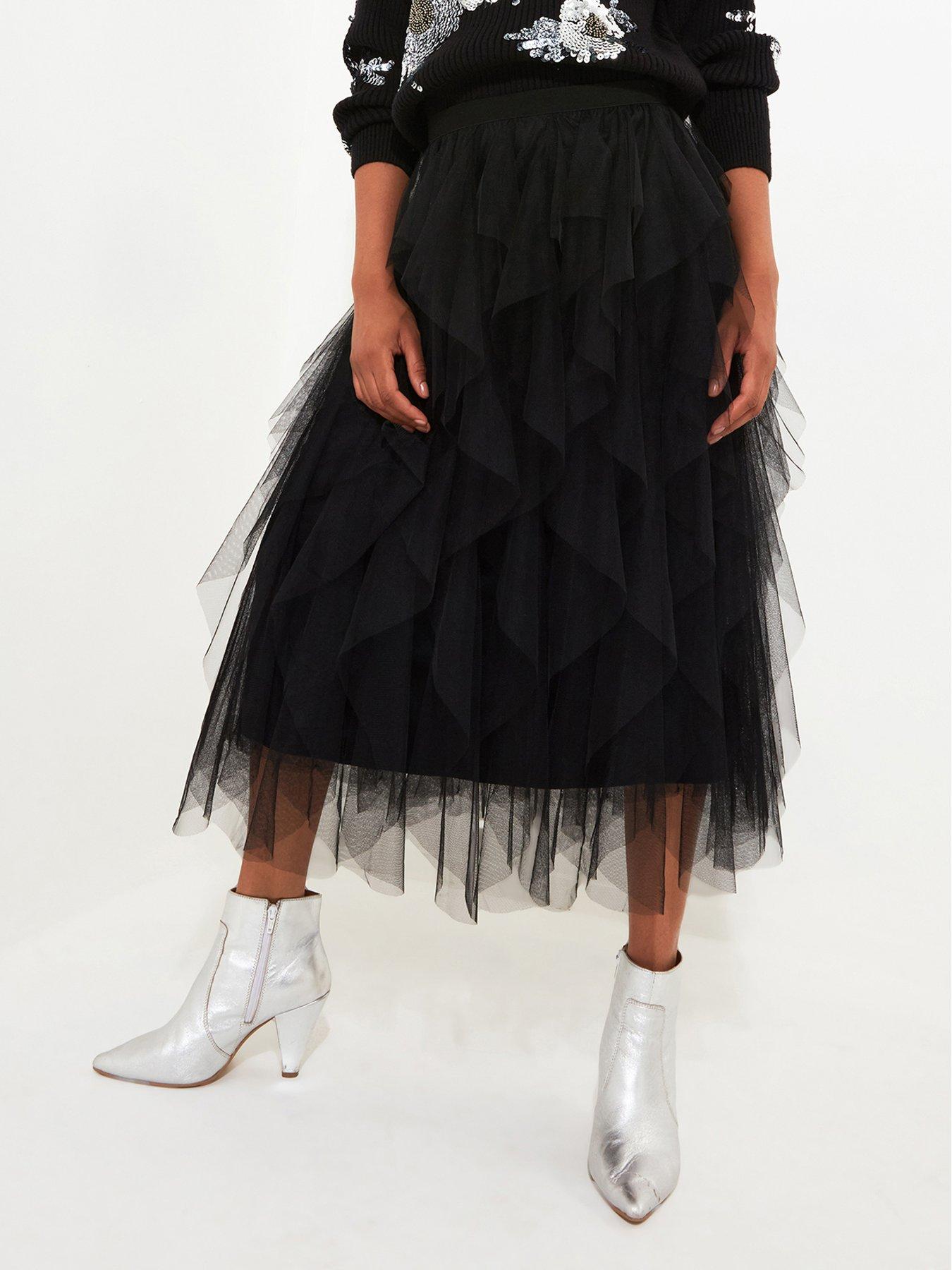 joe-browns-tulle-maxi-skirt-blackoutfit