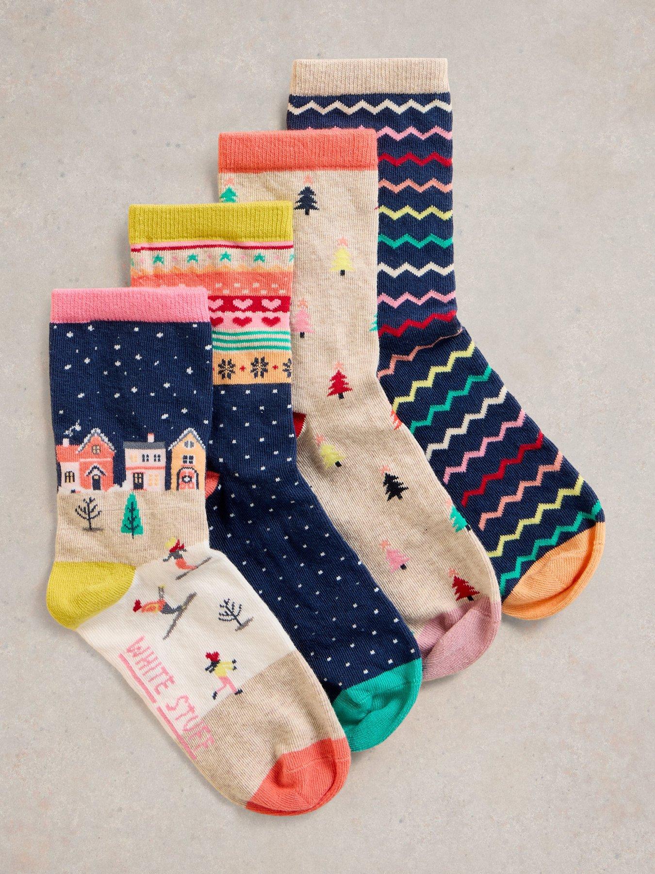 white-stuff-4pk-christmas-ankle-socks-navy