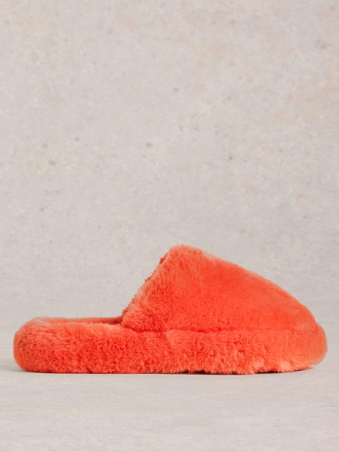 white-stuff-faux-fur-mule-slipper-orange