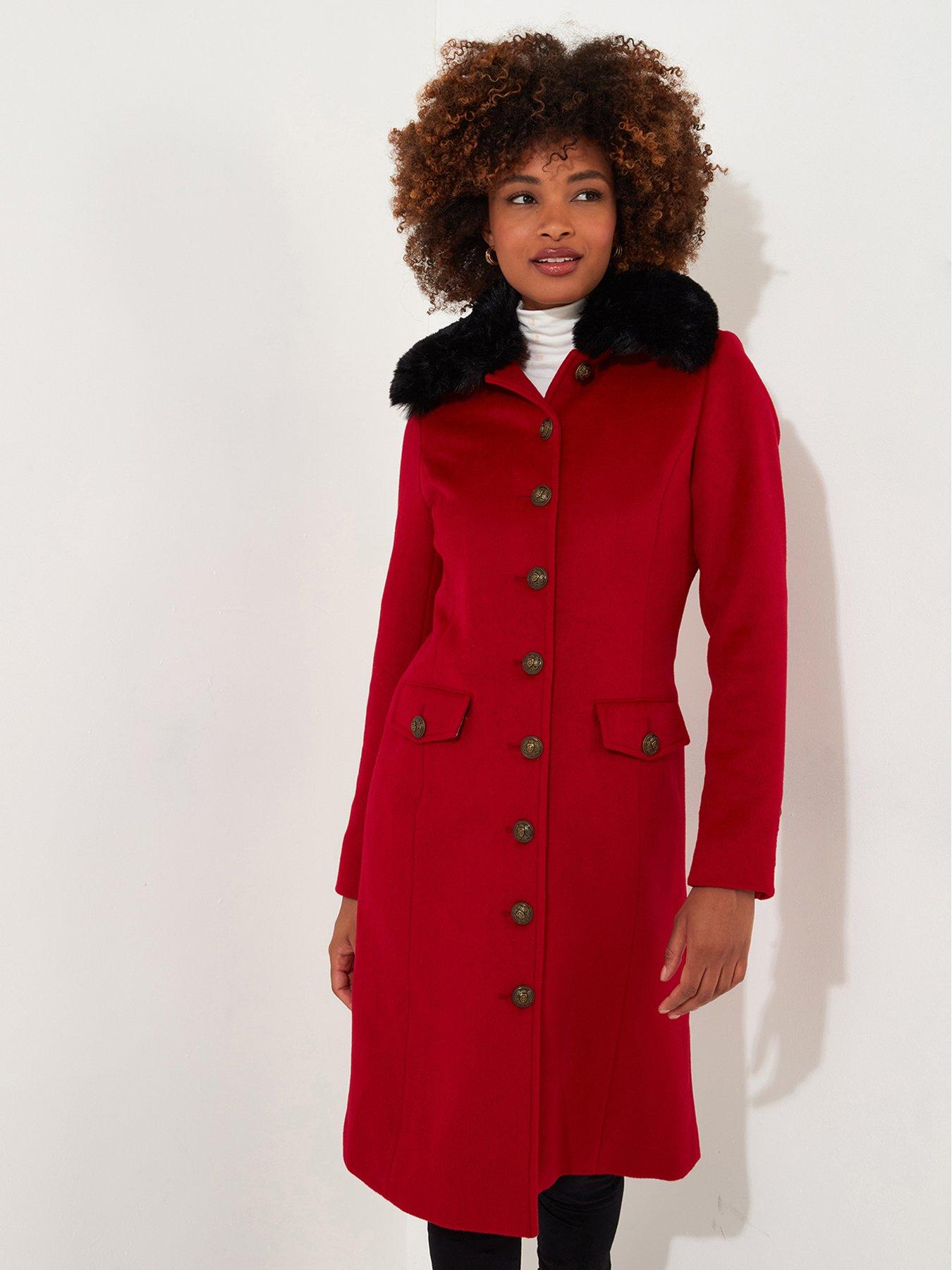 Joe Browns Petite Joe s Statement Red Coat Very Ireland