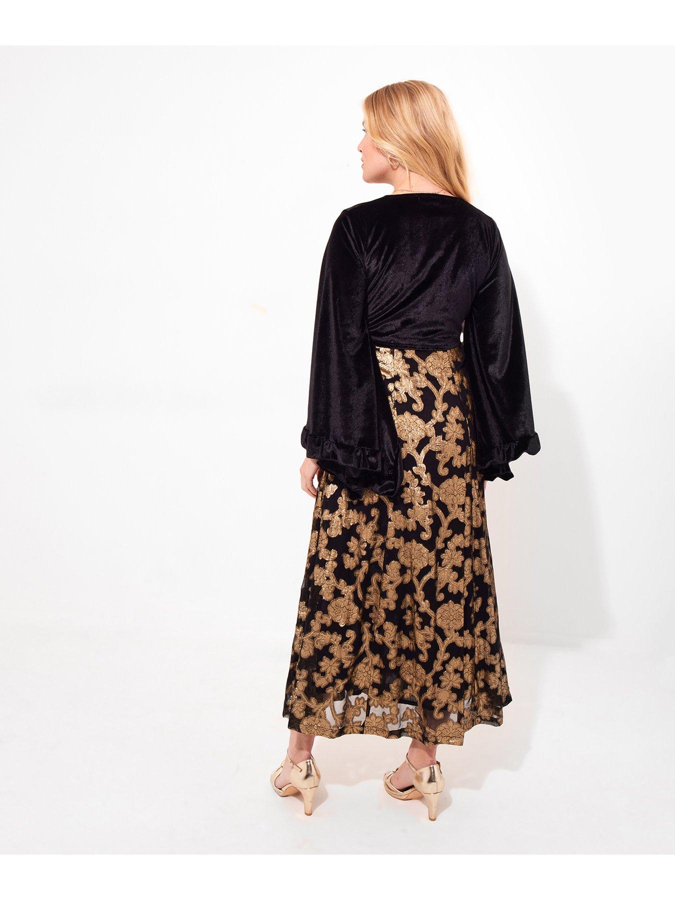 joe-browns-belle-jaquard-and-velvet-dress-nbsp--blackoutfit