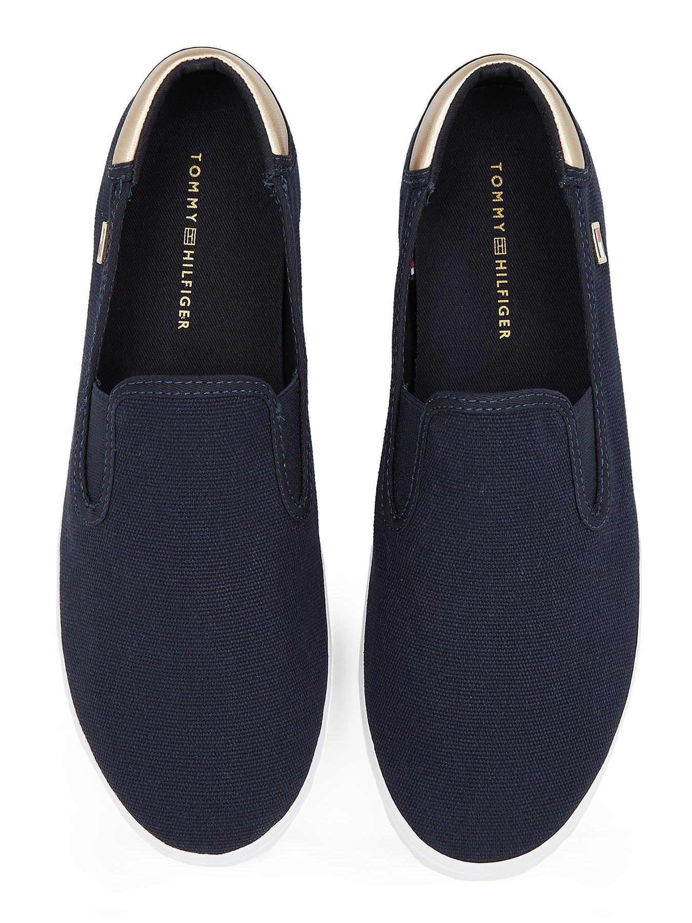 tommy-hilfiger-slip-on-canvas-shoes-navyoutfit