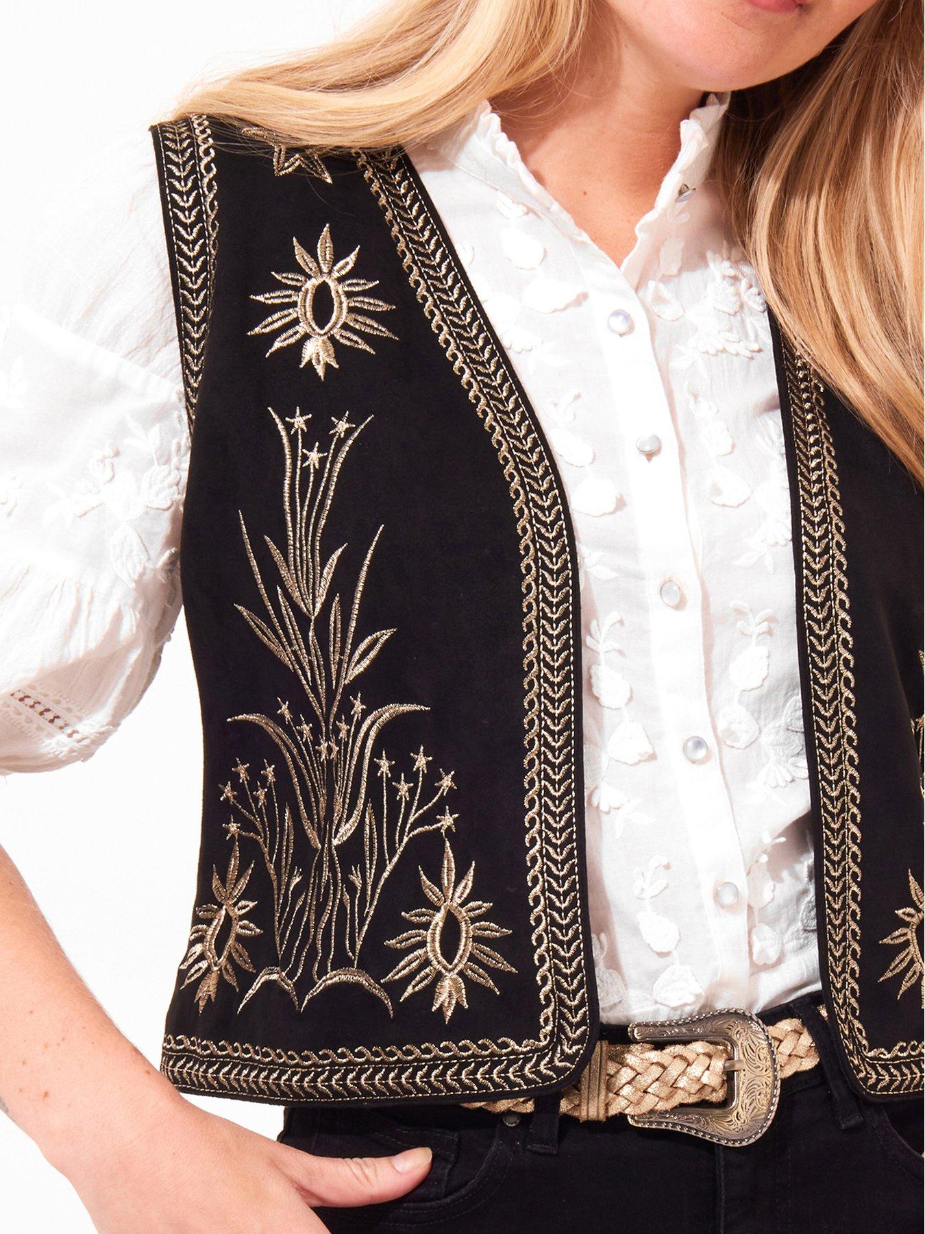 joe-browns-black-embroidered-waistcoatoutfit