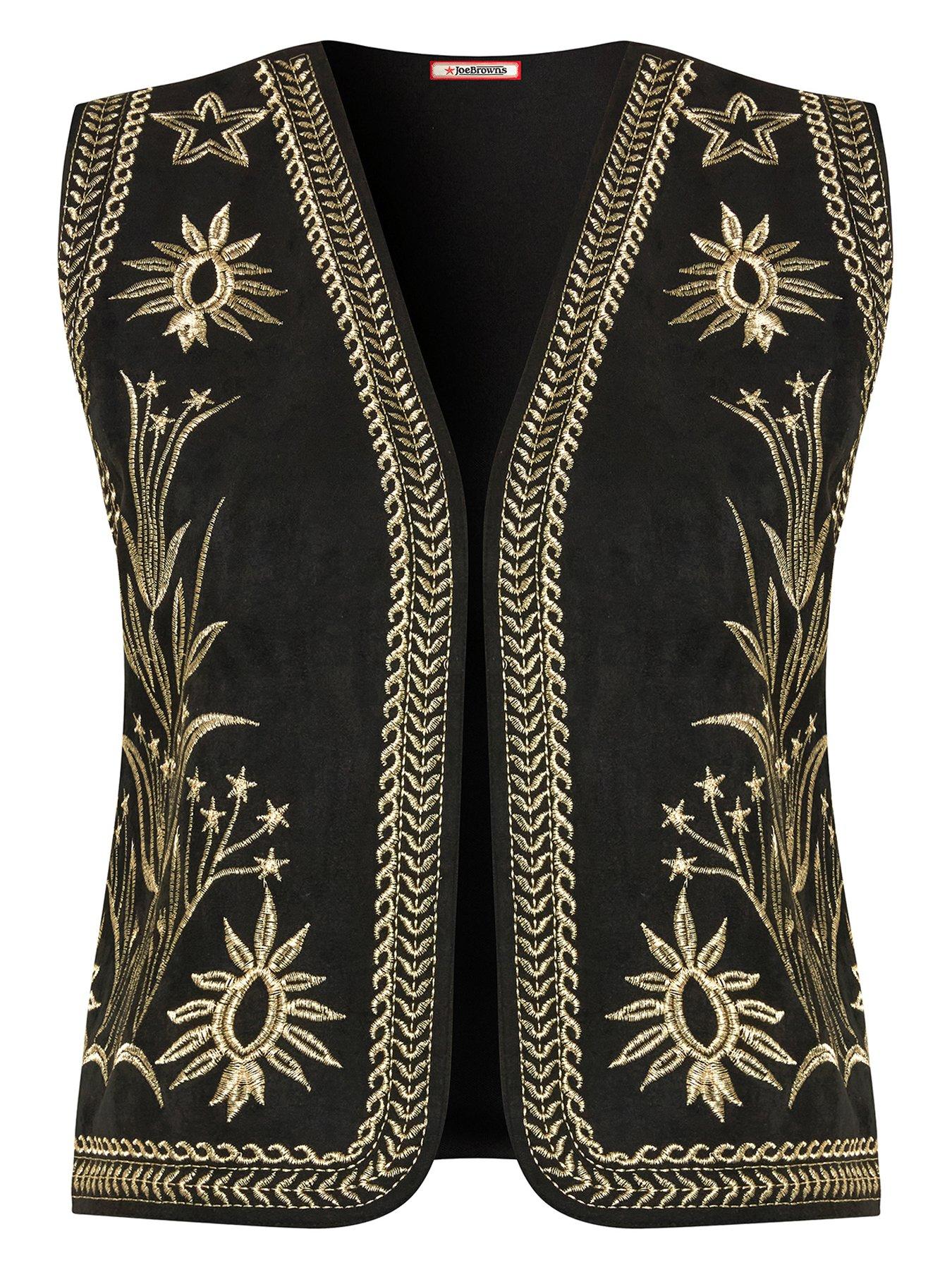 joe-browns-black-embroidered-waistcoatdetail