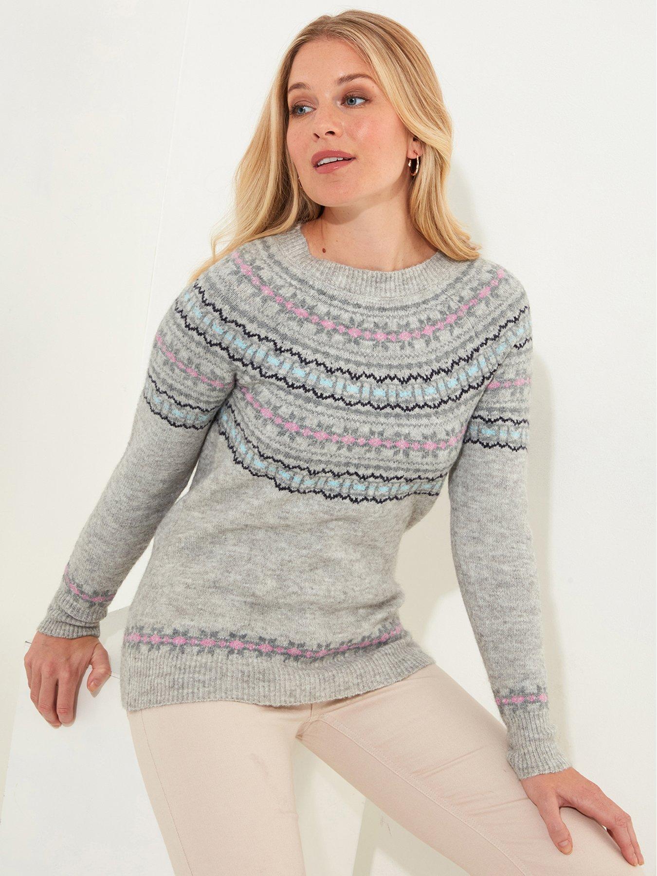 joe-browns-fairisle-jumper-grey