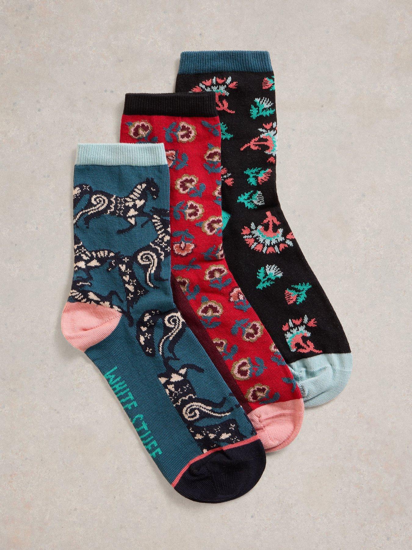 white-stuff-3pk-floral-ankle-sock-green