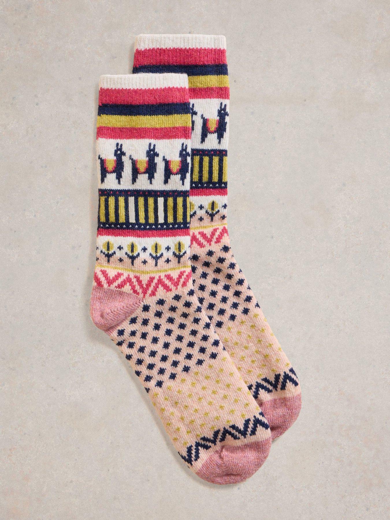 white-stuff-llama-wool-mix-sock-pinkfront