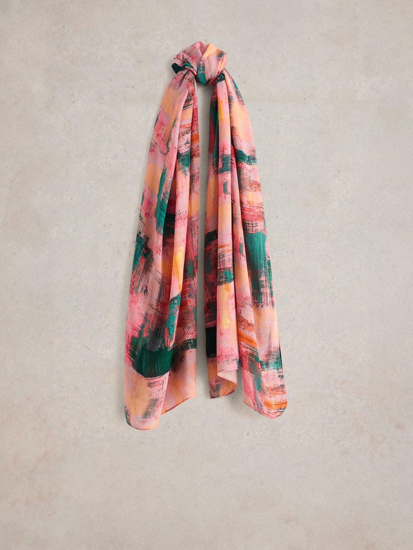 white-stuff-brush-print-scarf-pinkfront