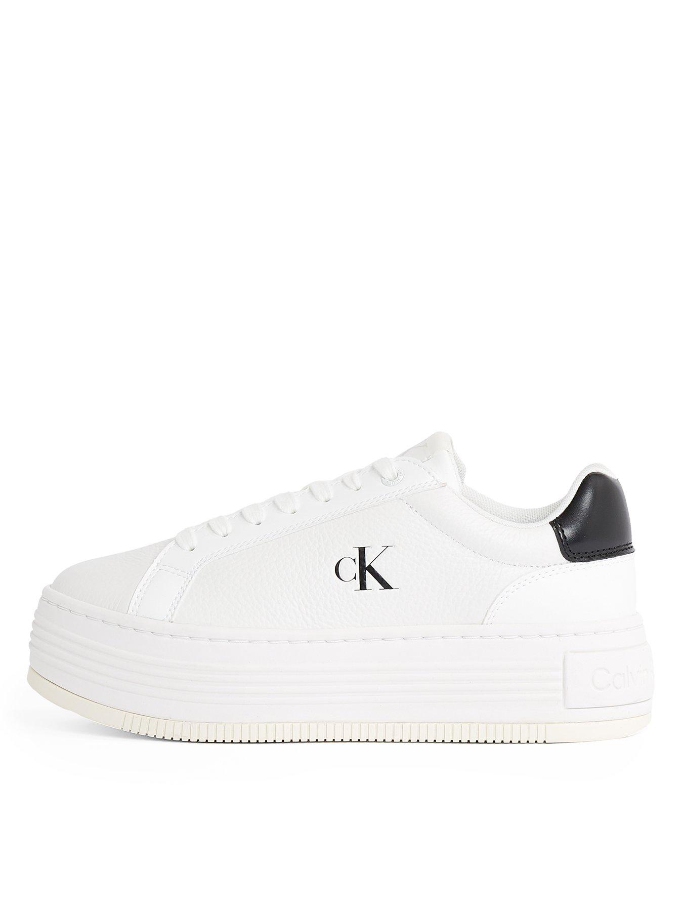 undefined Bold Flatform Trainers - White