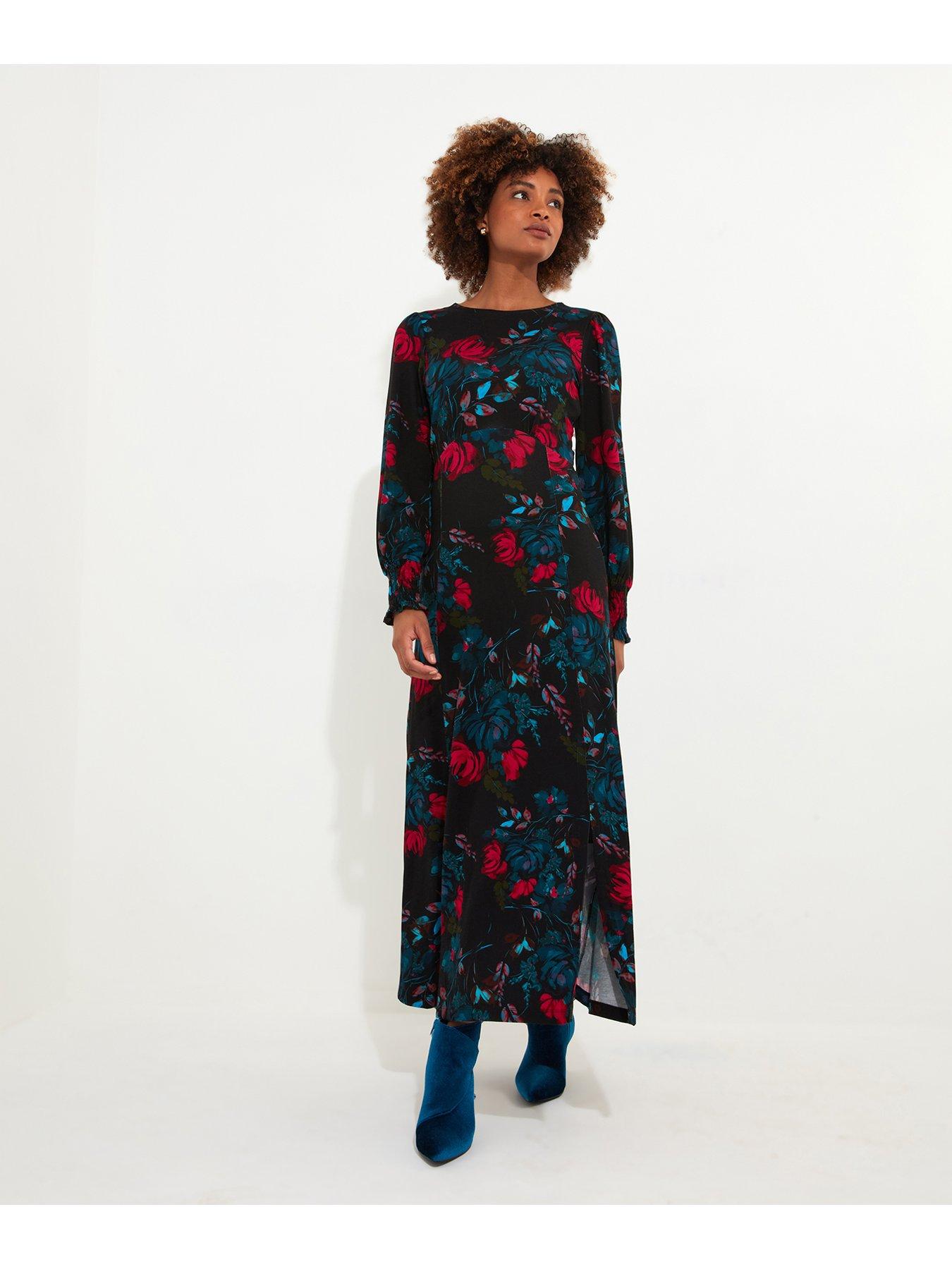 joe-browns-larissa-floral-jersey-dress-blackoutfit