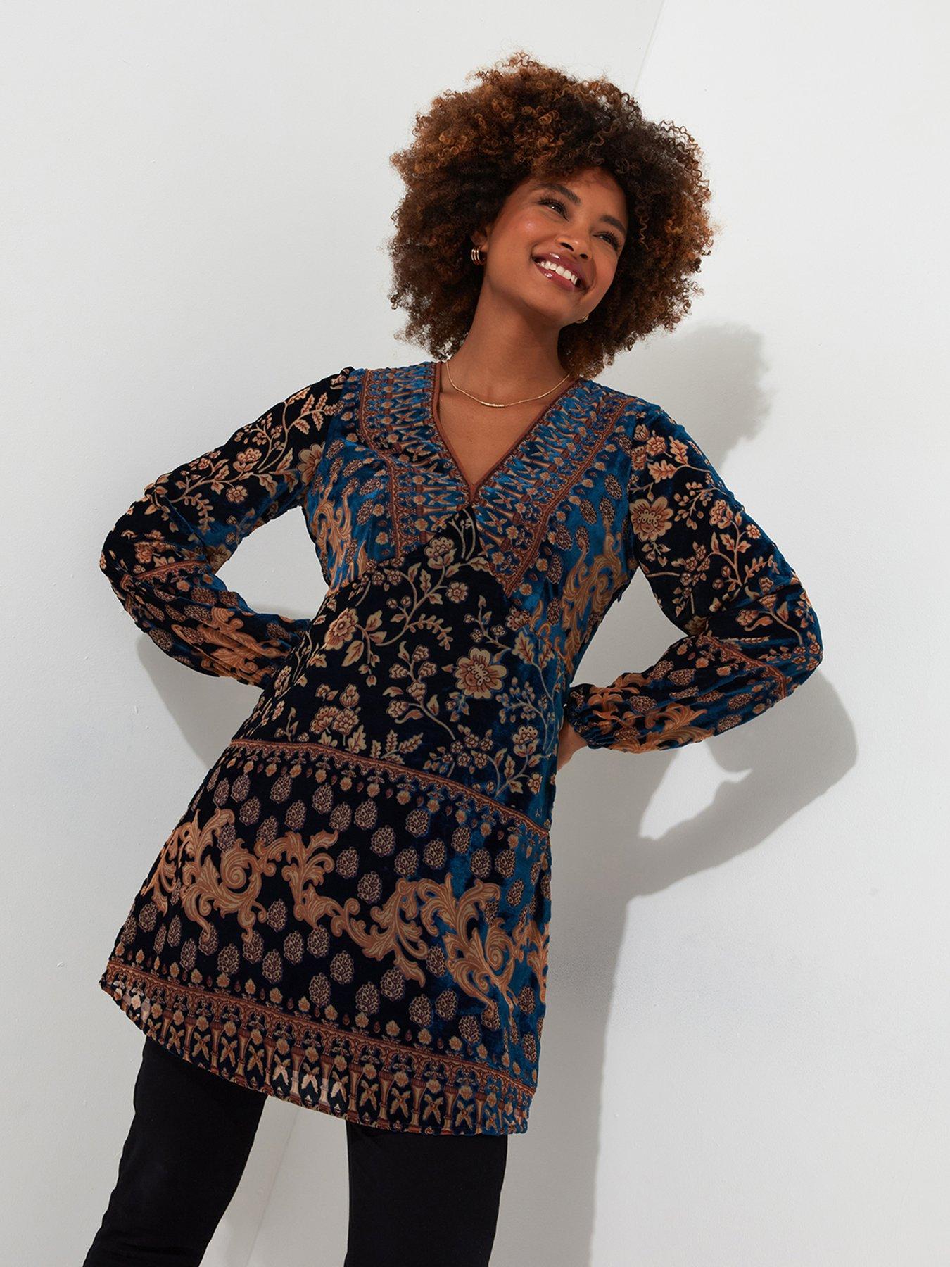 joe-browns-contrast-print-tunic-teal-blue