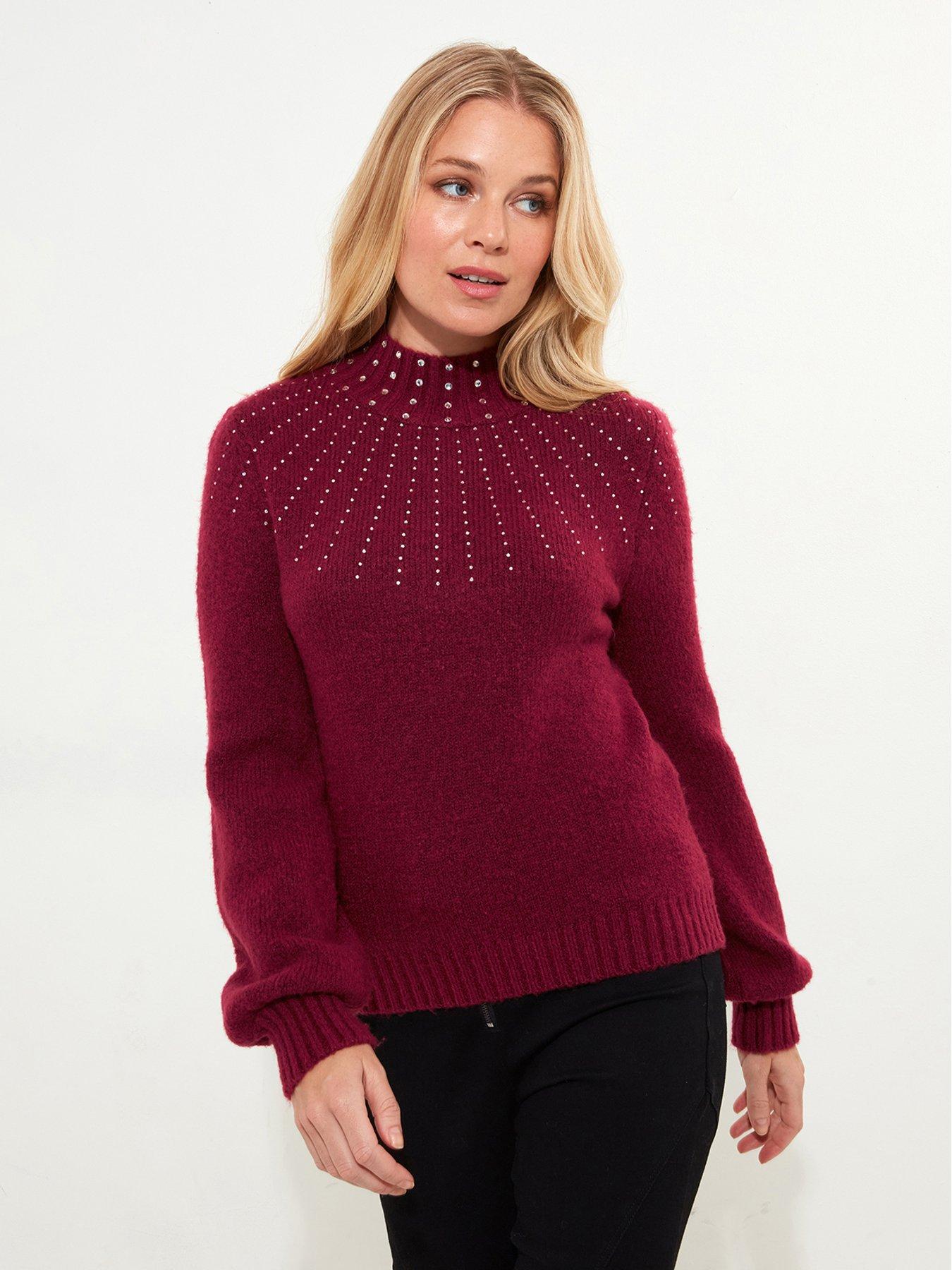 joe-browns-embellished-jumper-berry