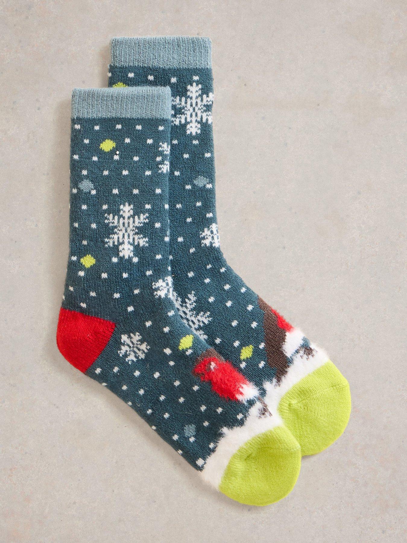 white-stuff-kissing-robins-cabin-sock-green