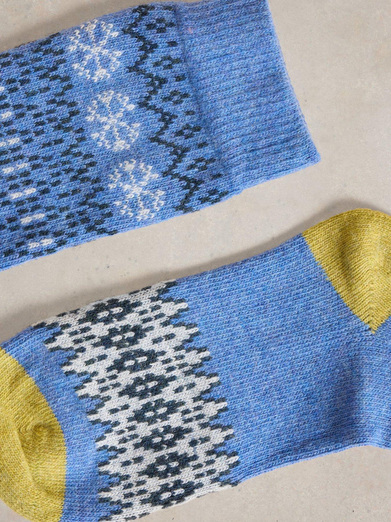 white-stuff-fairisle-wool-mix-sock-bluestillFront