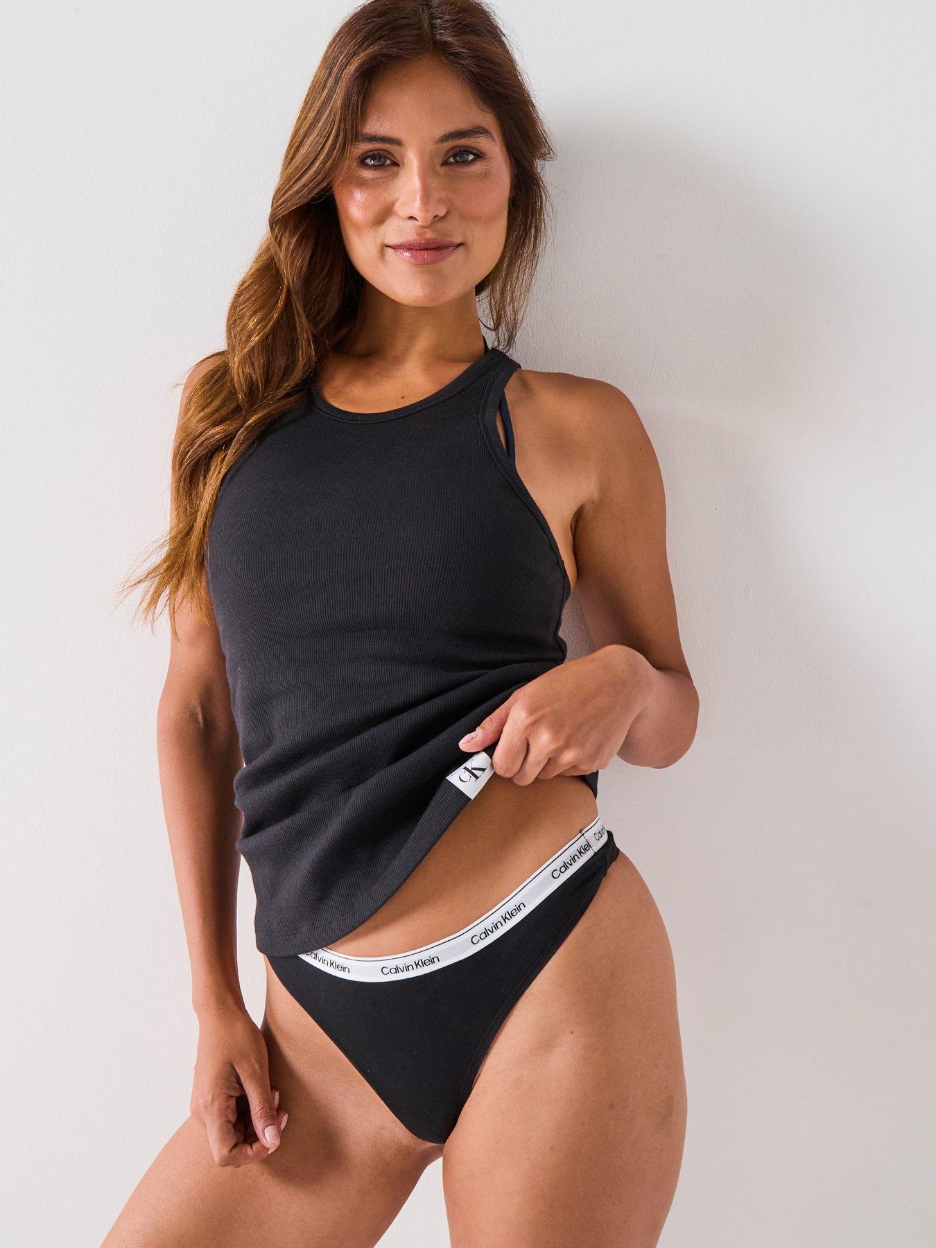 calvin-klein-cotton-ribbed-tank-top-blackfront