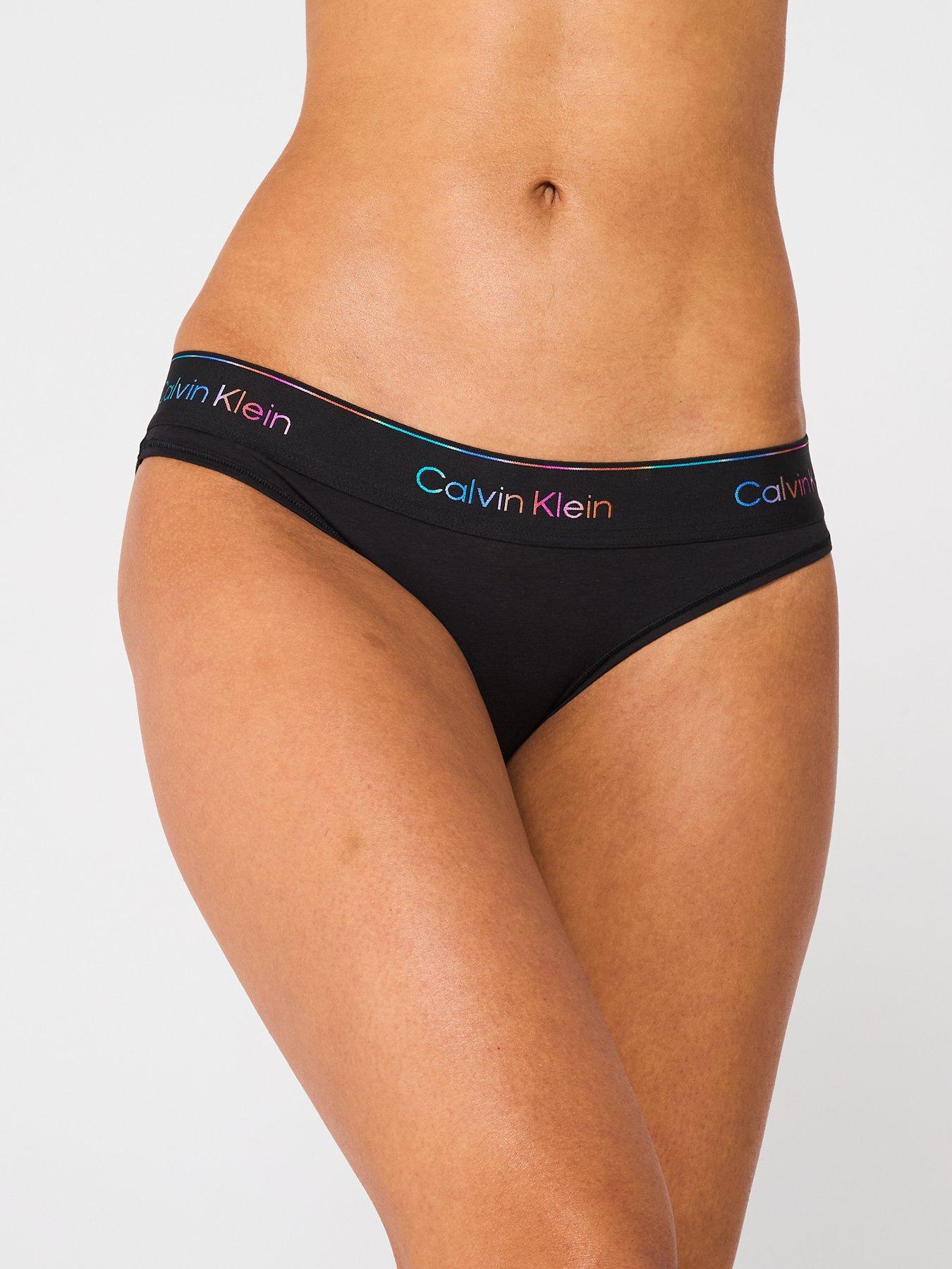 Image of Calvin Klein Icon Cotton Pride Brief - Black