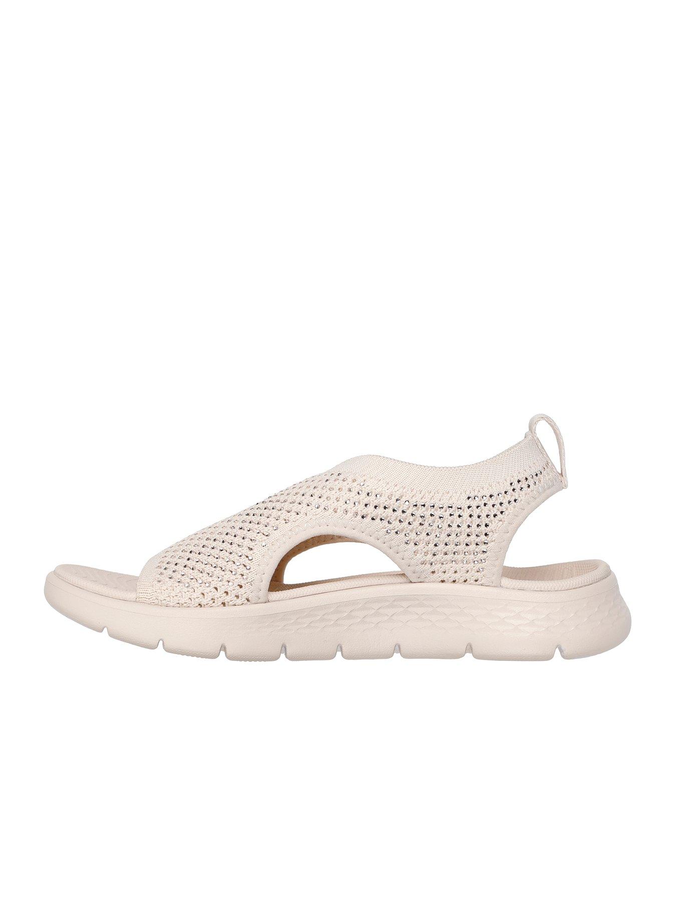 Image 5 of 5 of Skechers Go Walk Flex Sandal - White