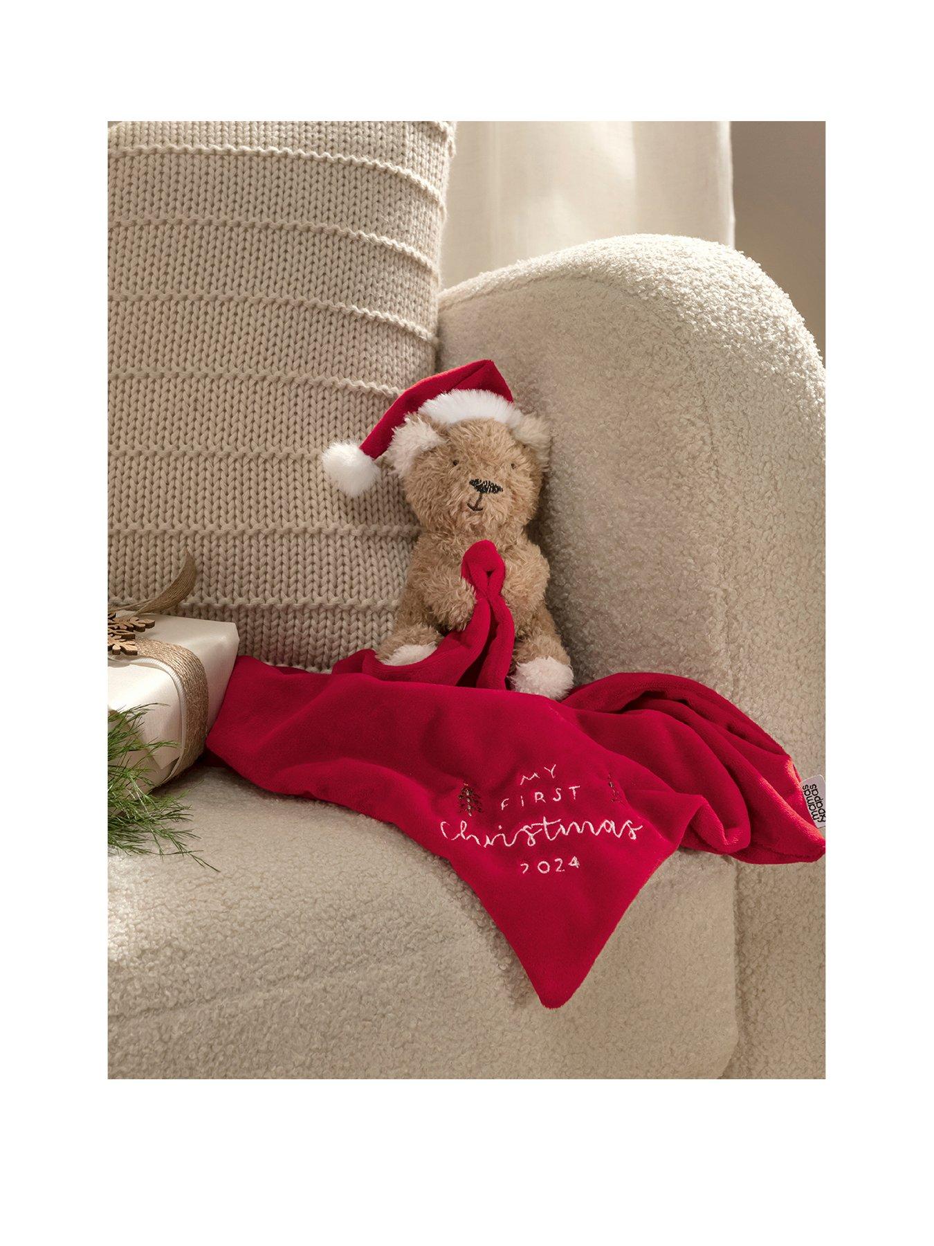 mamas-papas-comforter-my-1st-xmas-bear-2024back