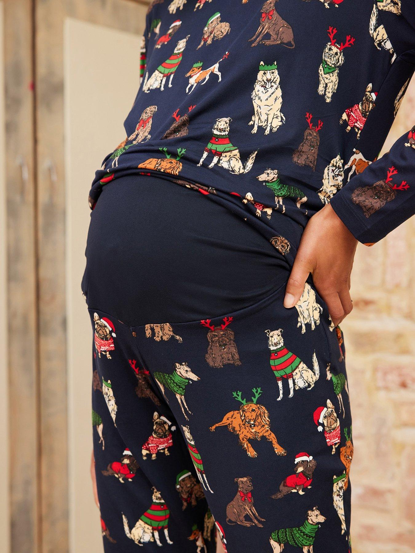 chelsea-peers-maternity-long-sleeve-crew-neck-set-poly-navydetail