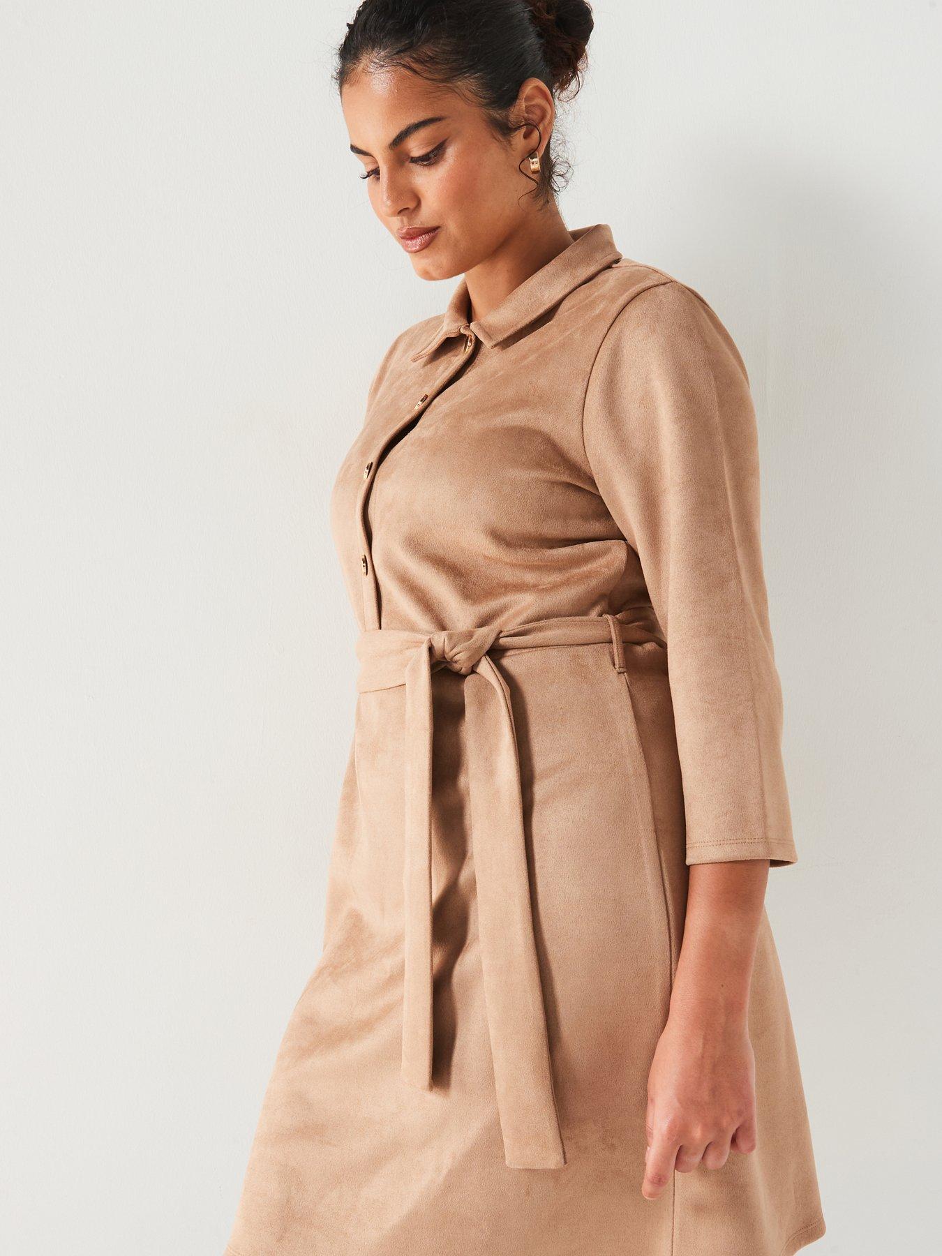 v-by-very-curve-suedette-shirt-dress-beigeoutfit