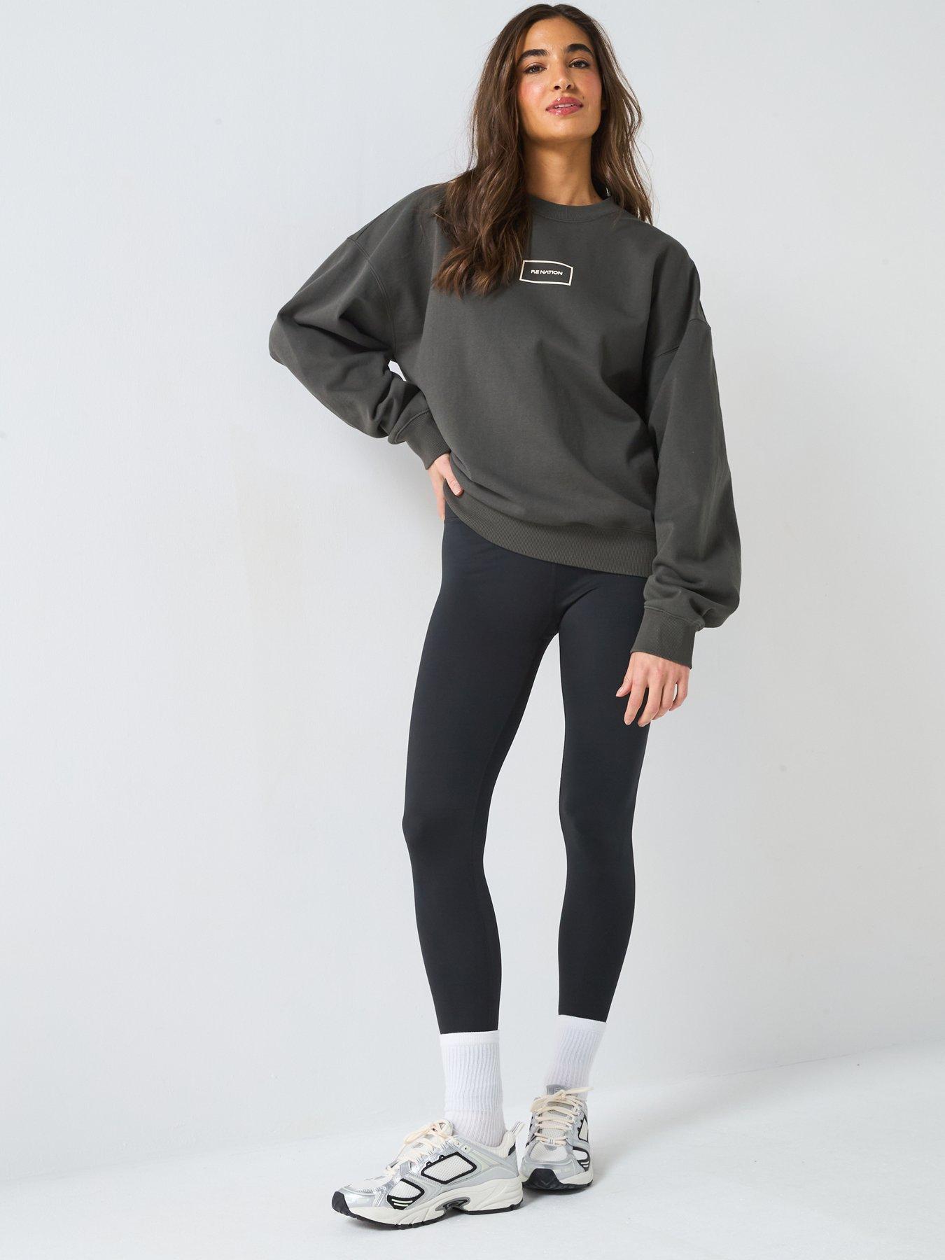 Image 3 of 5 of P.E Nation Womens Training Neo Sweat - Grey