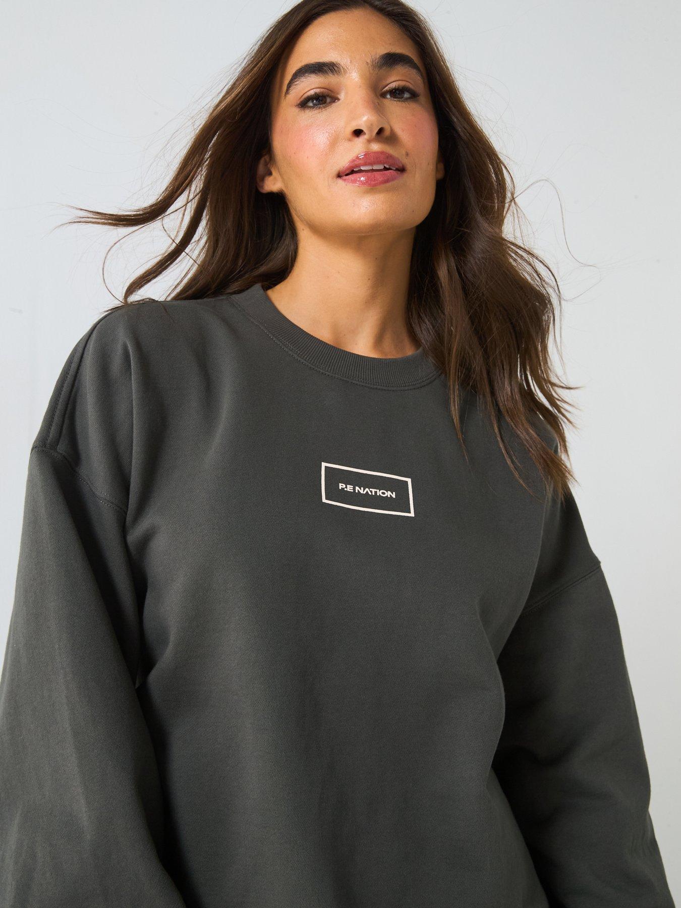 Image 4 of 5 of P.E Nation Womens Training Neo Sweat - Grey
