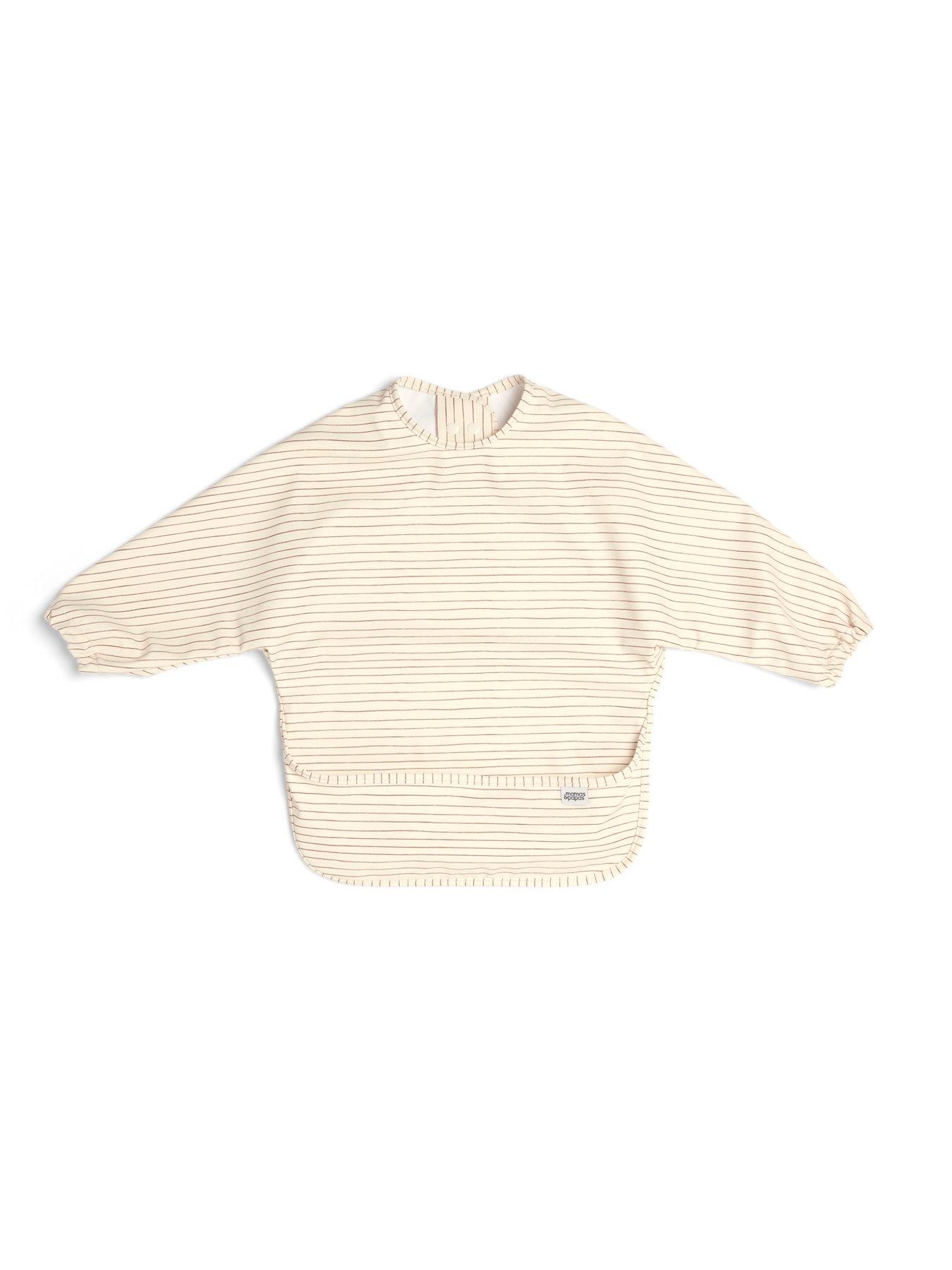 Image 4 of 7 of Mamas & Papas 2 Pack Long Sleeve Messy Bib - Bonjour Bebe