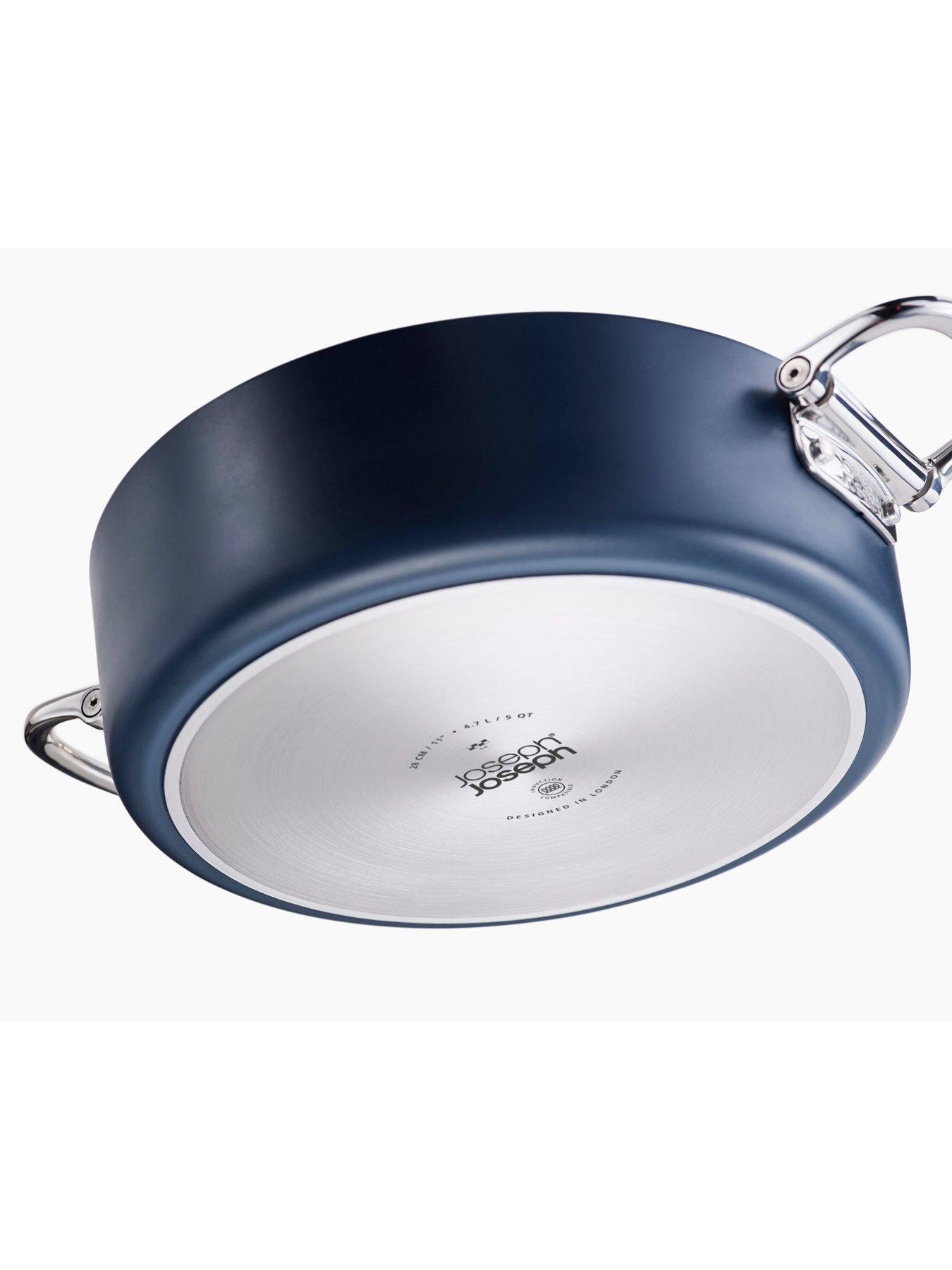 Image 6 of 7 of Joseph Joseph Space 28cm/5qt N/s Shallow Casserole &amp; Lid