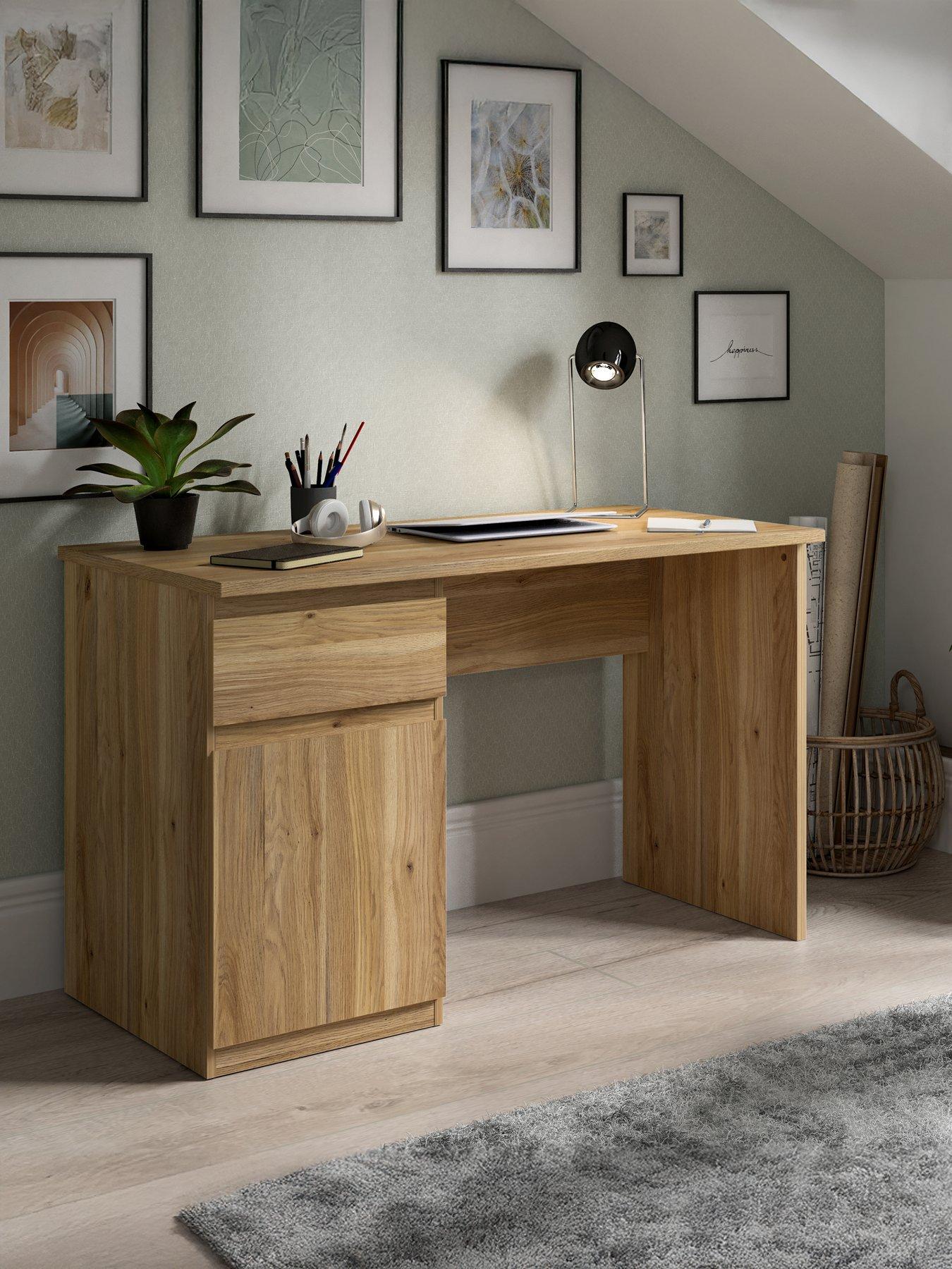 The Very Collection Lisson Desk - New Oak - FSC® Certified