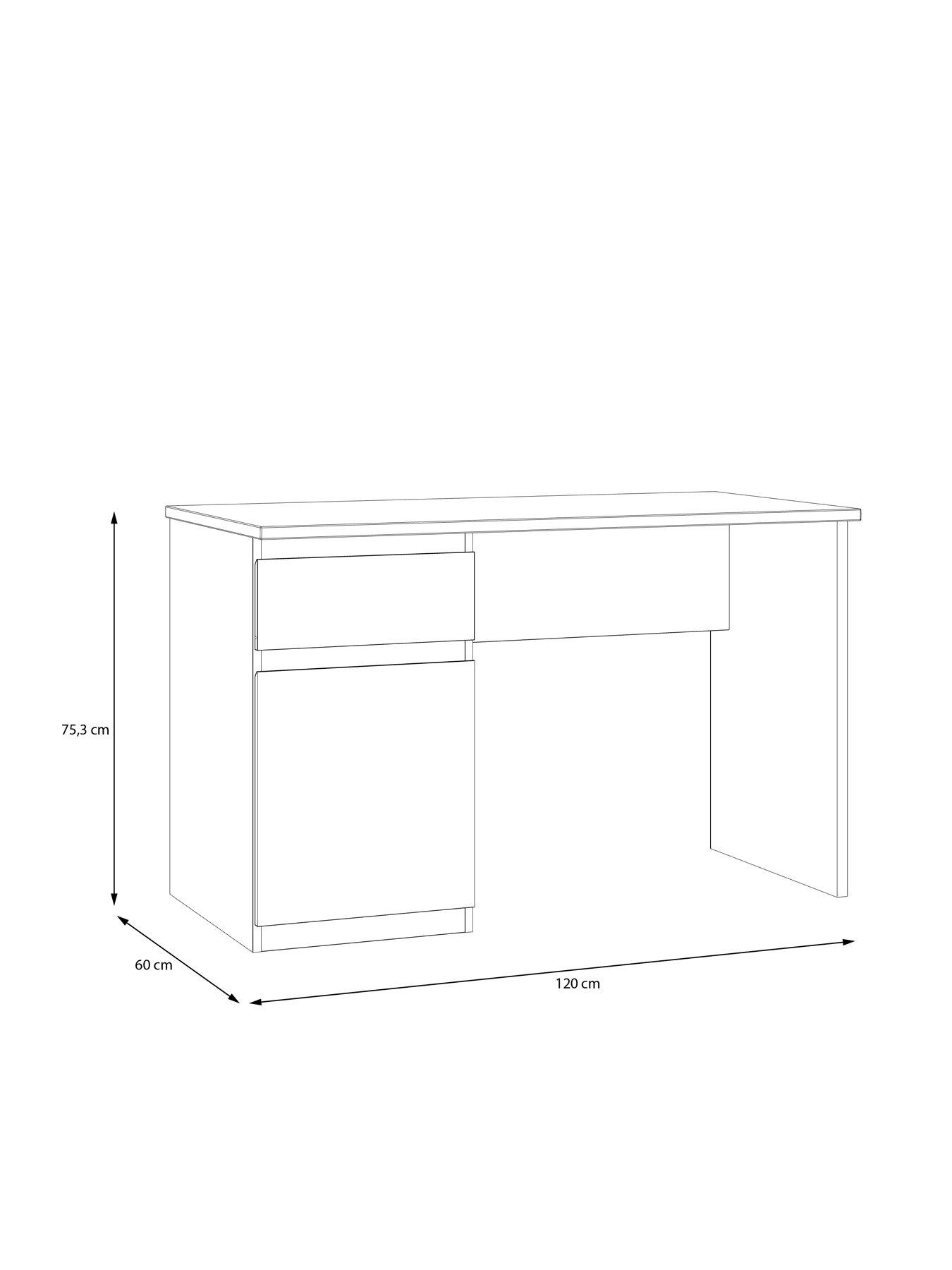 Image 6 of 8 of The Very Collection Lisson Desk -&nbsp;Oatmeal - FSC&reg; Certified