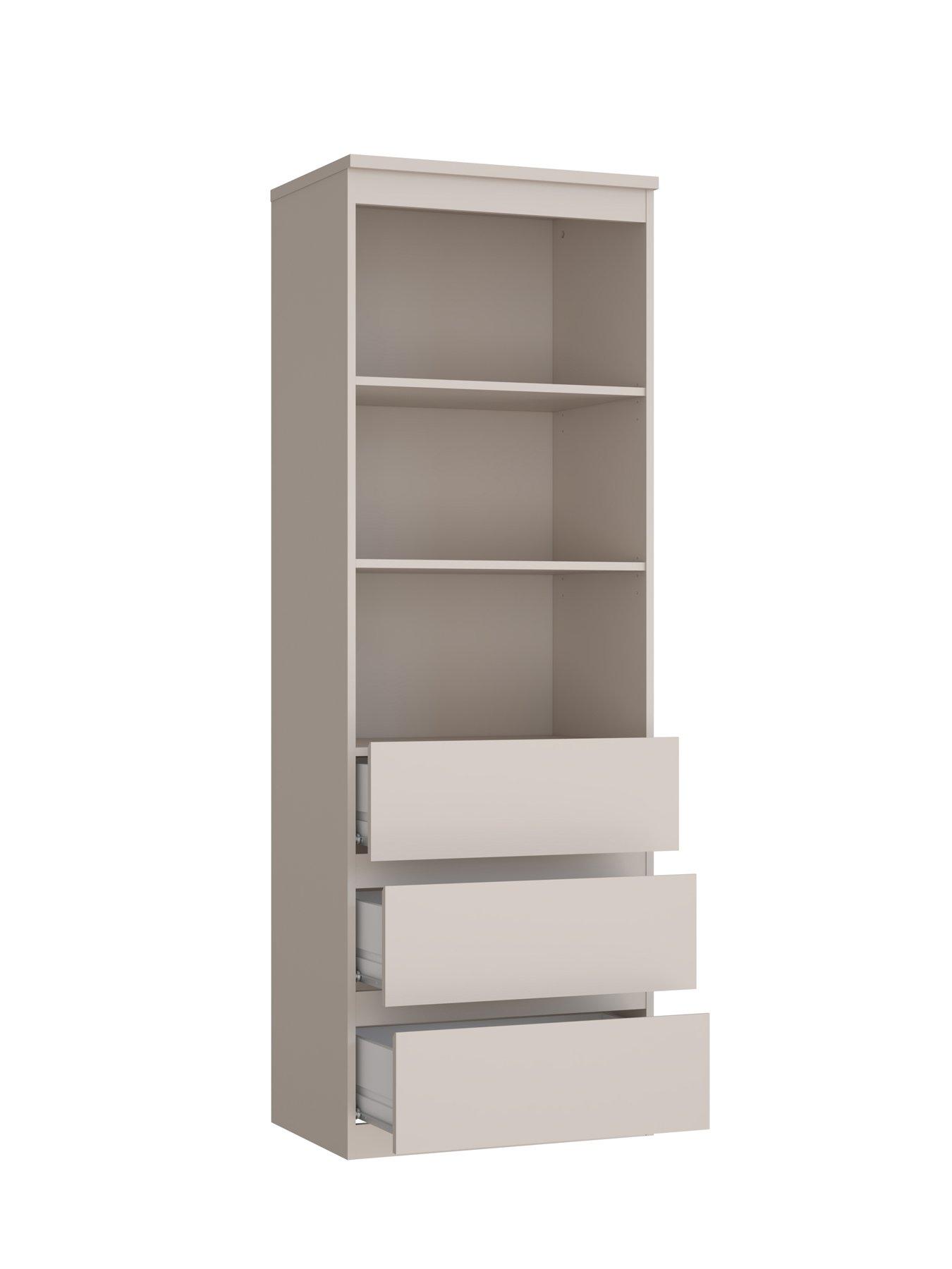 very-home-lisson-3-drawer-shelf-unit-oatmealnbsp--fsc-certifieddetail