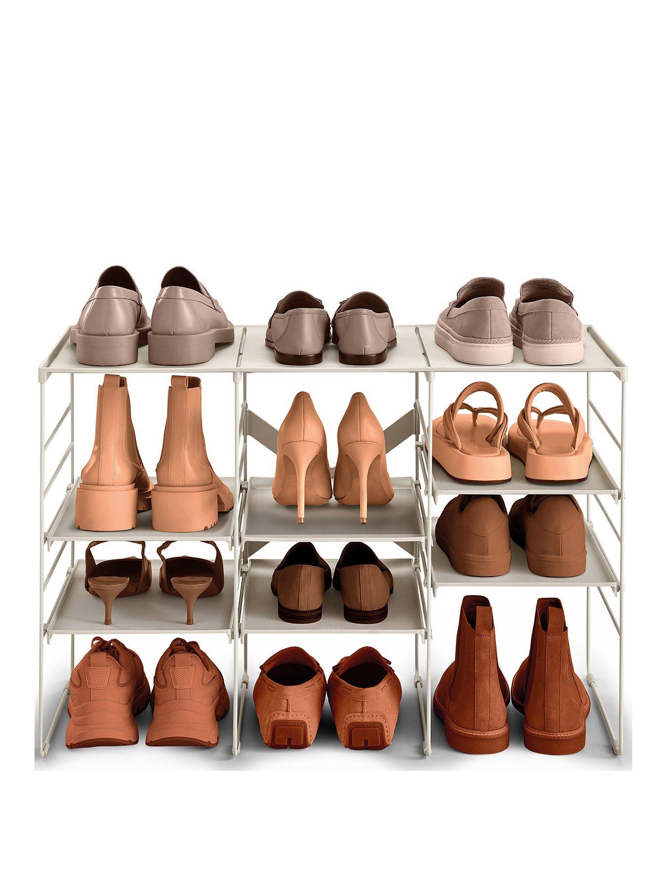 Image of Joseph Joseph Level Plus Adjustable Shoe Rack - Triple