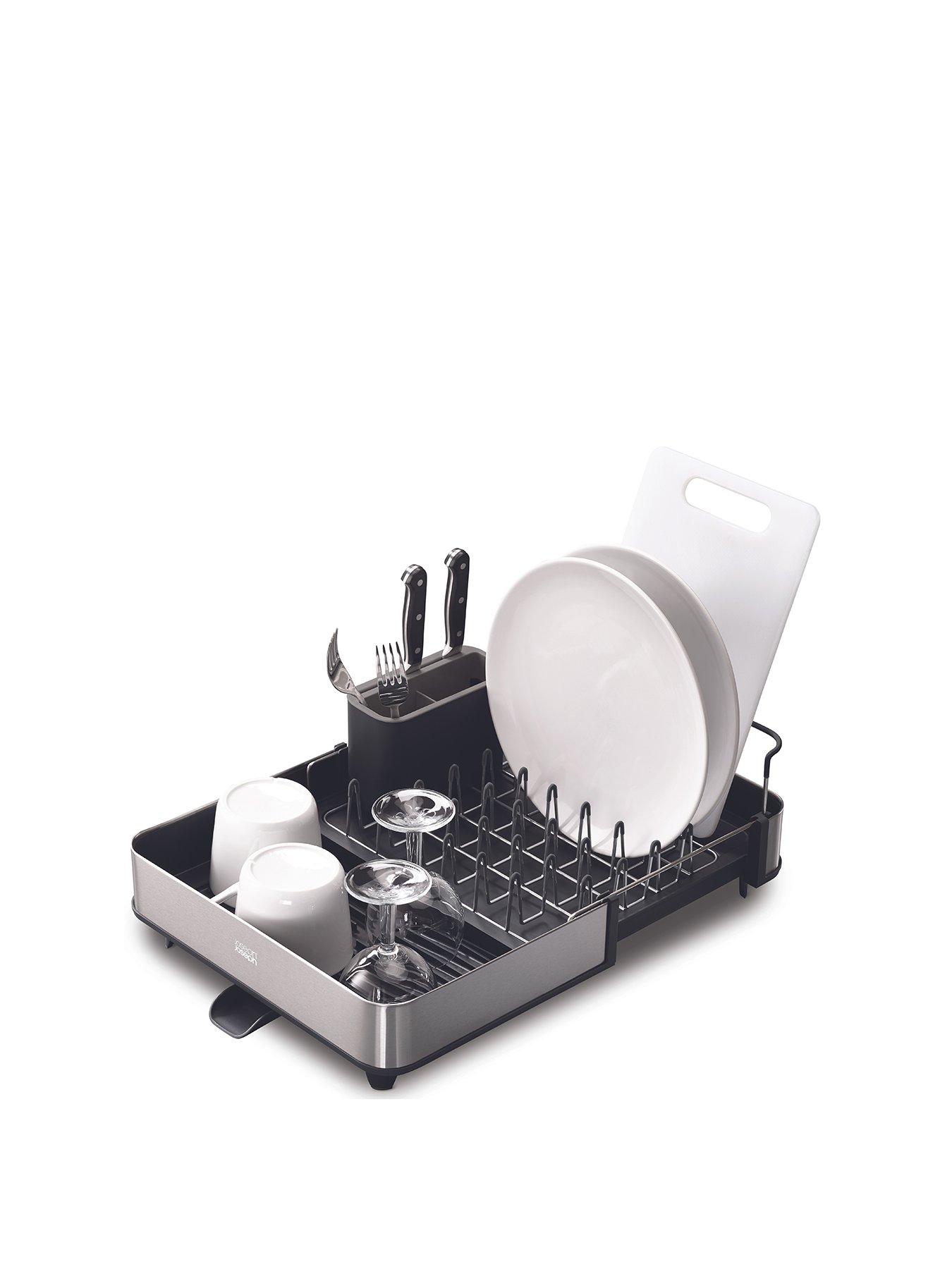 Image 2 of 4 of Joseph Joseph Extend Steel Dish Rack - Grey
