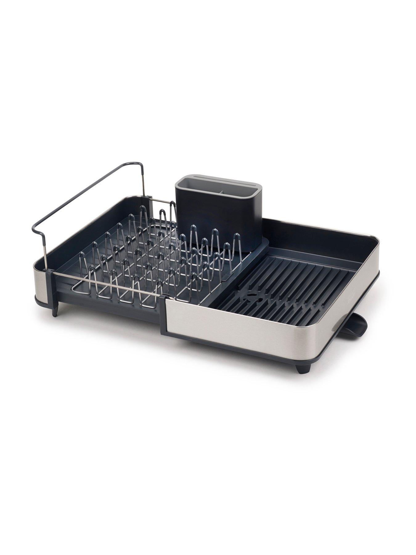 Image 4 of 4 of Joseph Joseph Extend Steel Dish Rack - Grey