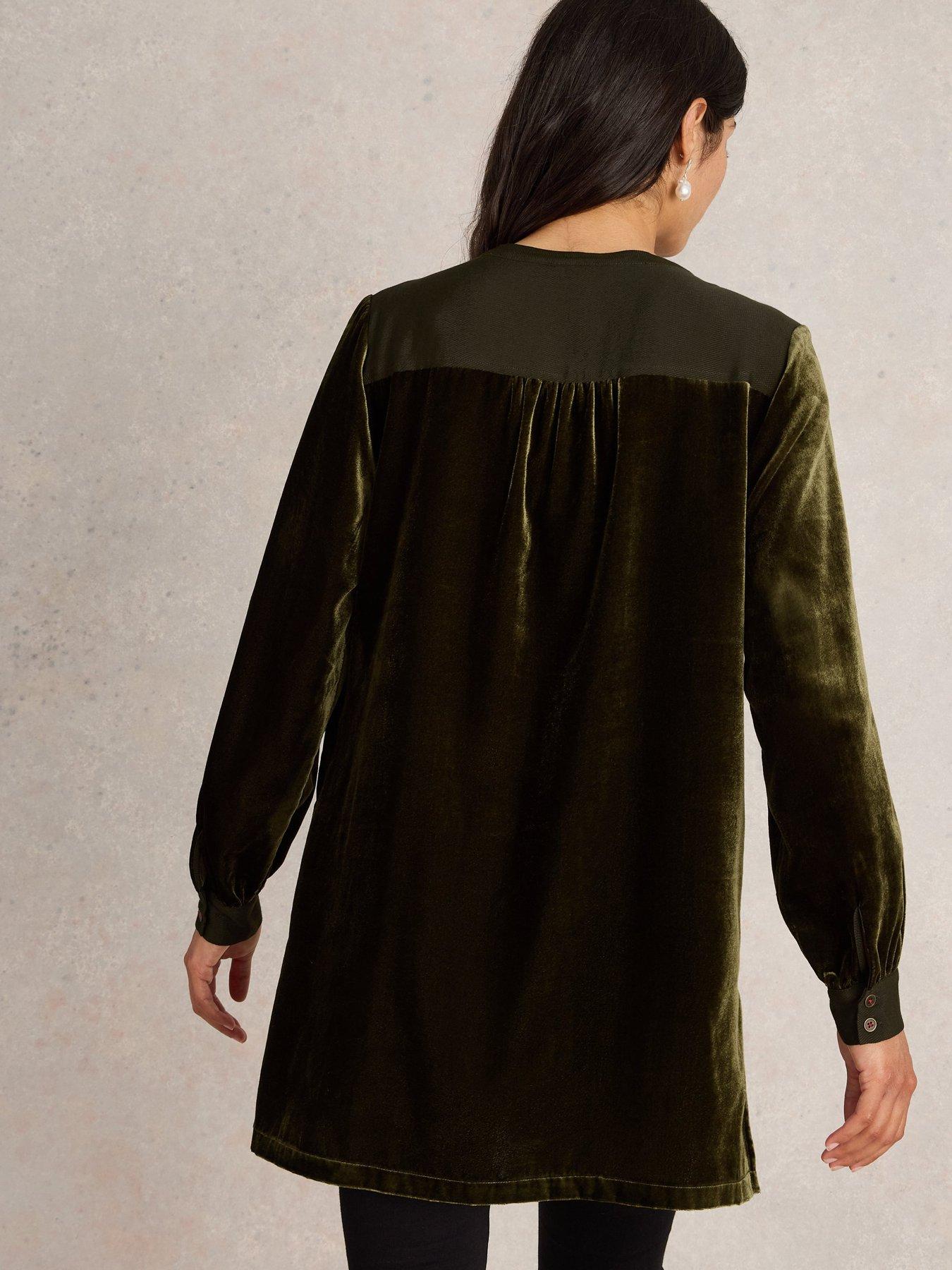 white-stuff-olive-velvet-tunic-greenstillFront