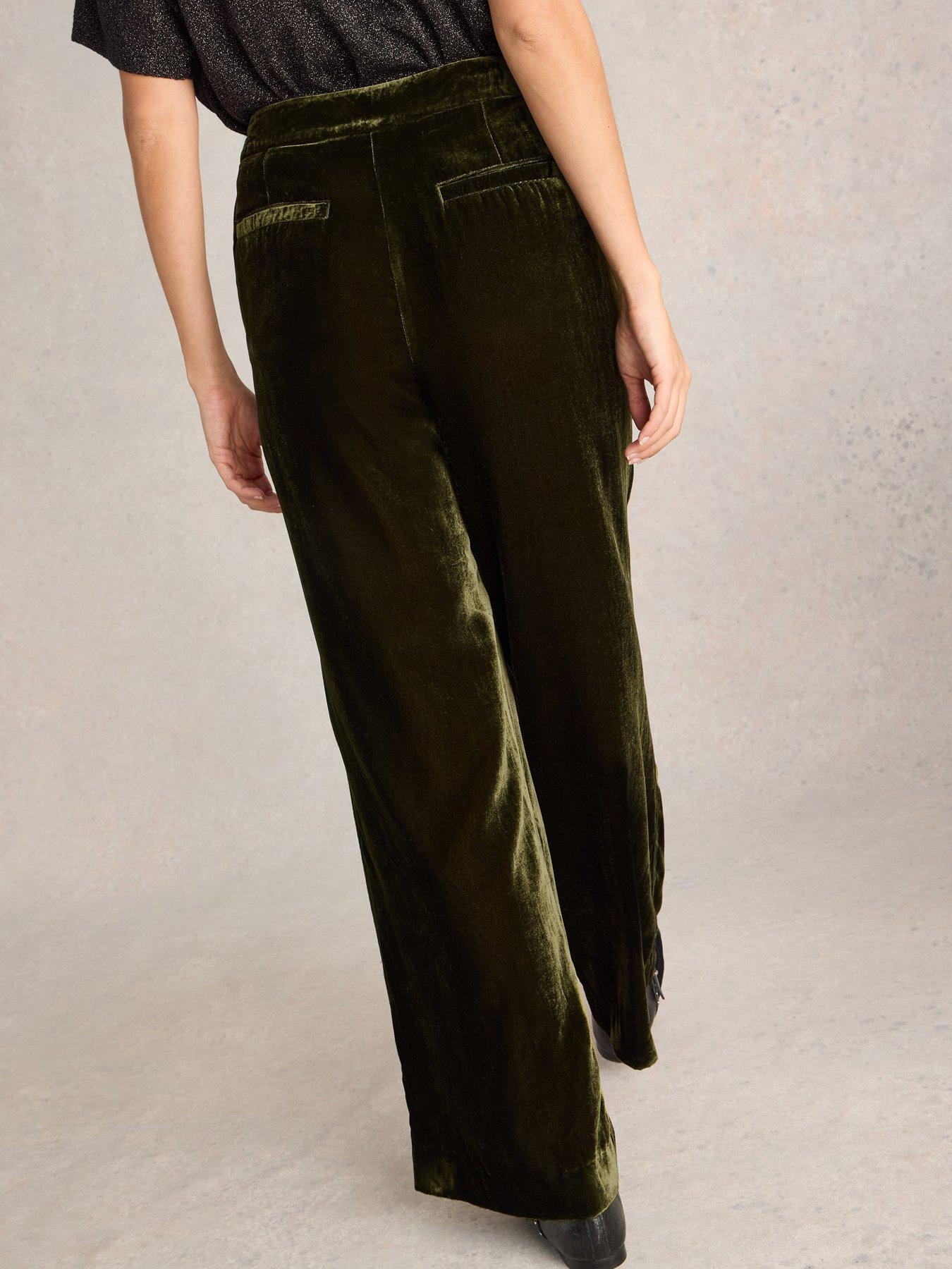 white-stuff-belle-wide-leg-velvet-trouser-greenstillFront