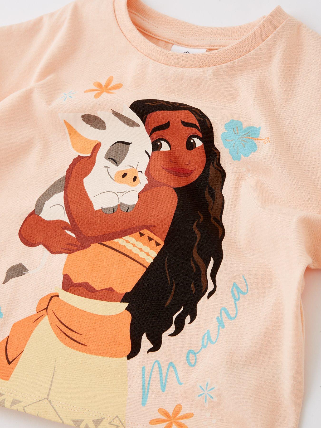 Image 3 of 4 of Disney Moana Shortie Pyjama Set - Multi