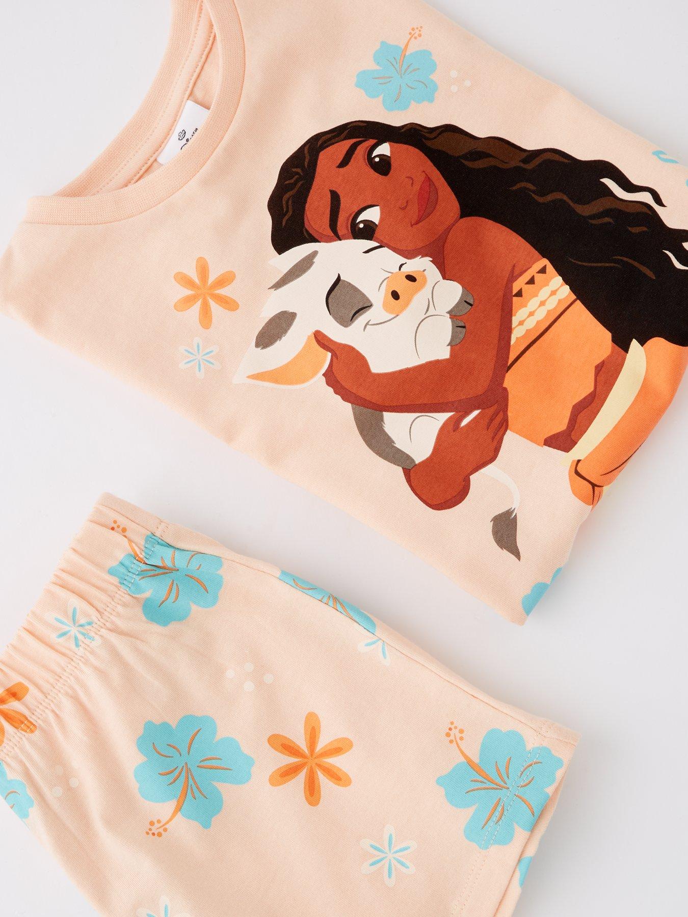 Image 4 of 4 of Disney Moana Shortie Pyjama Set - Multi