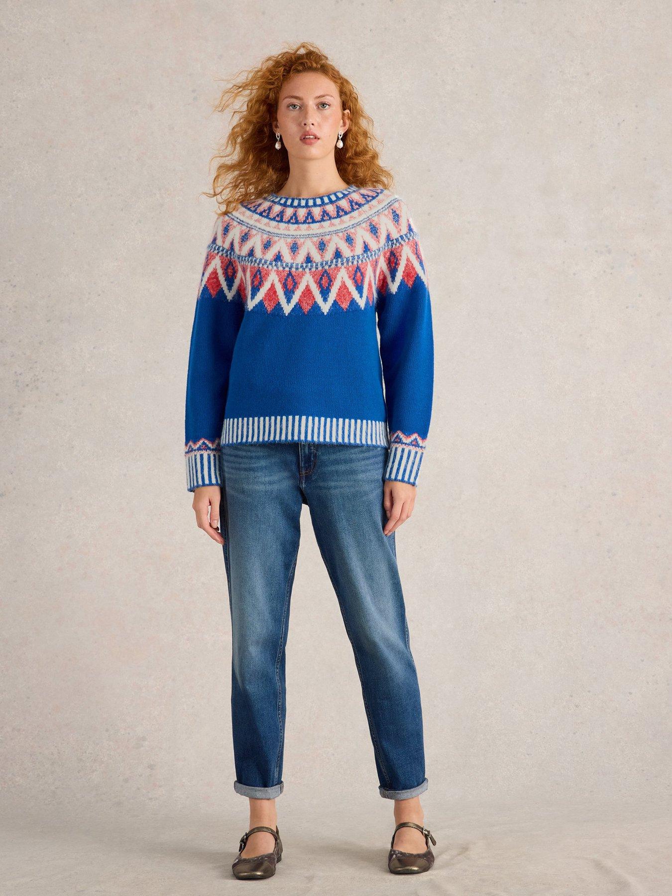 white-stuff-sapphire-fairisle-jumper-blue