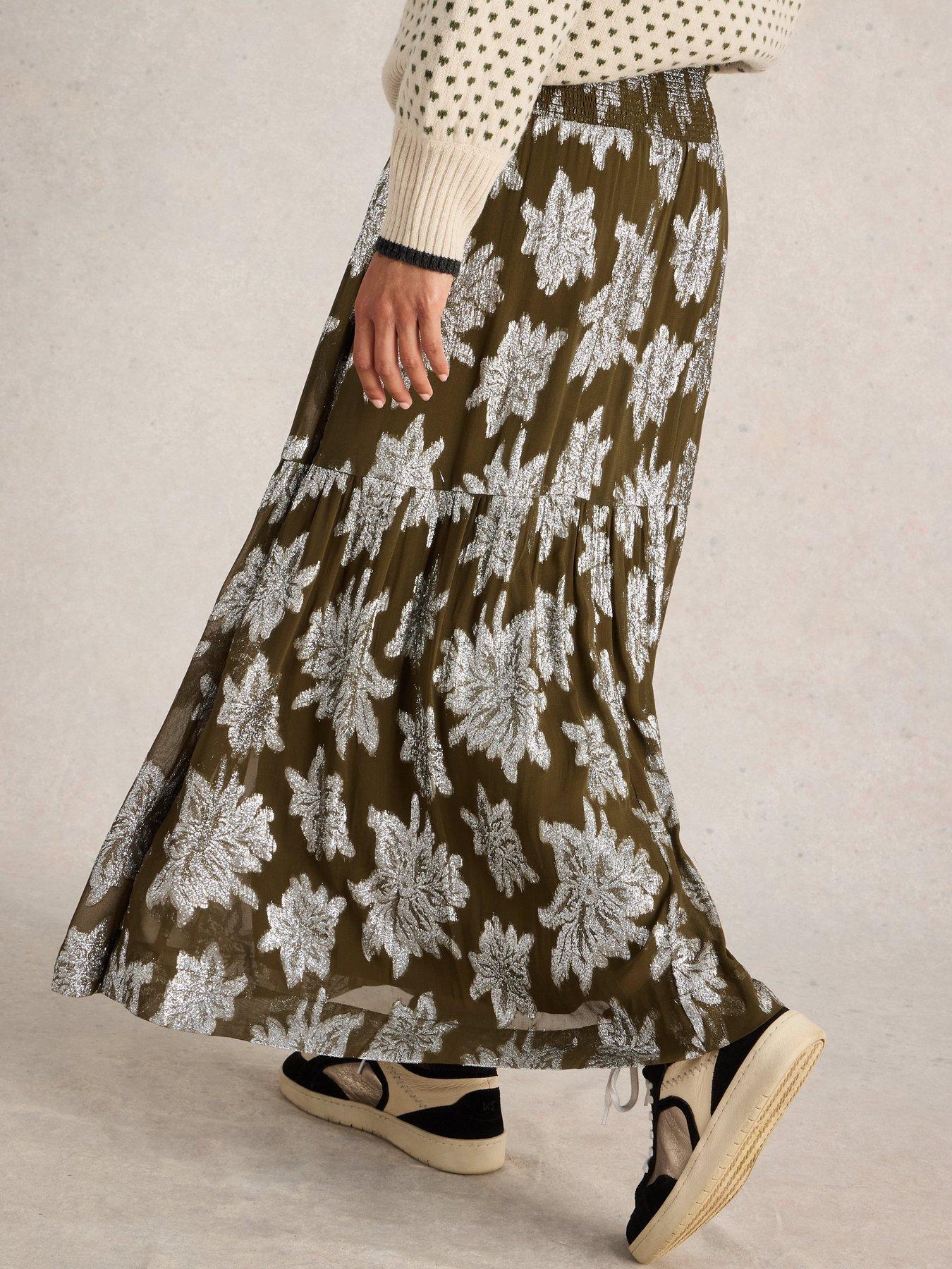 white-stuff-phoebe-jacquard-maxi-skirt-greenstillFront