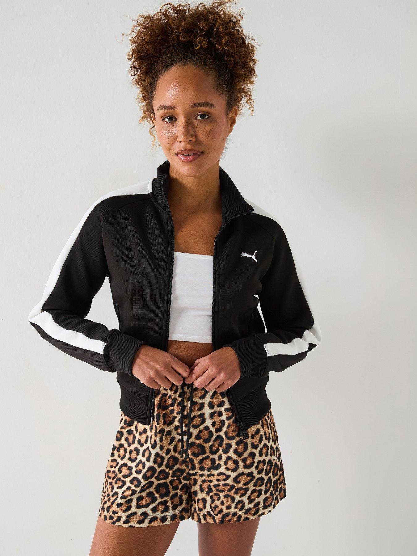 Image of Puma Womens T7 Always On Track Jacket - Puma Black