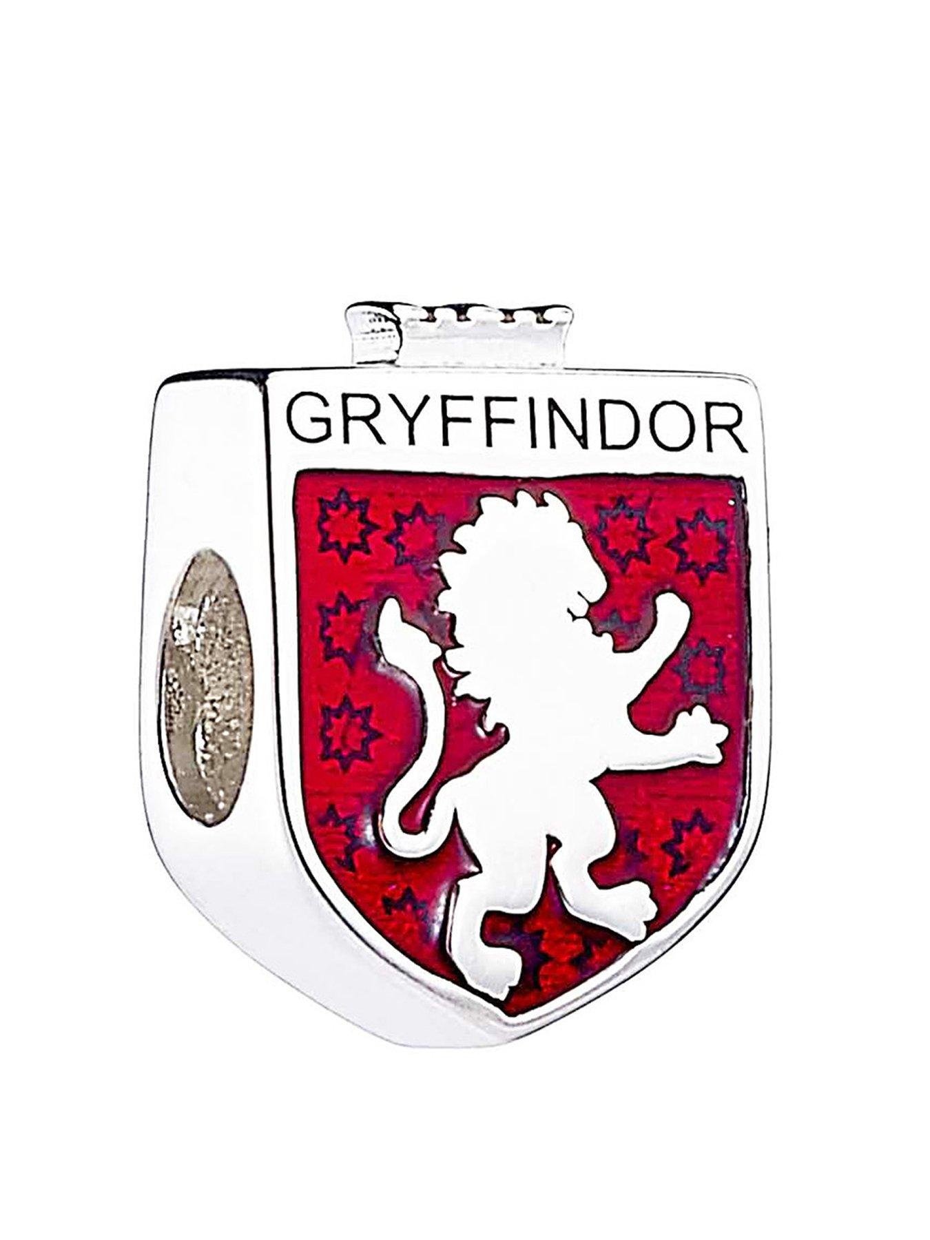 undefined Harry Potter Sterling Silver Gryffindor Spacer Bead Silver