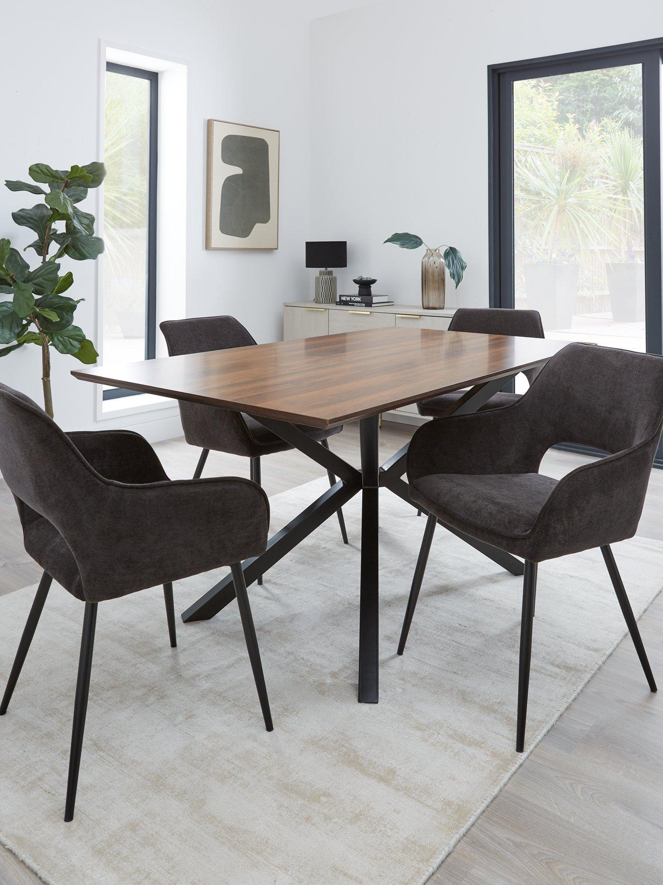 very-home-chopstick-160-cm-rectangle-wood-top-table-4-sheldon-dining-chairs-browngrey