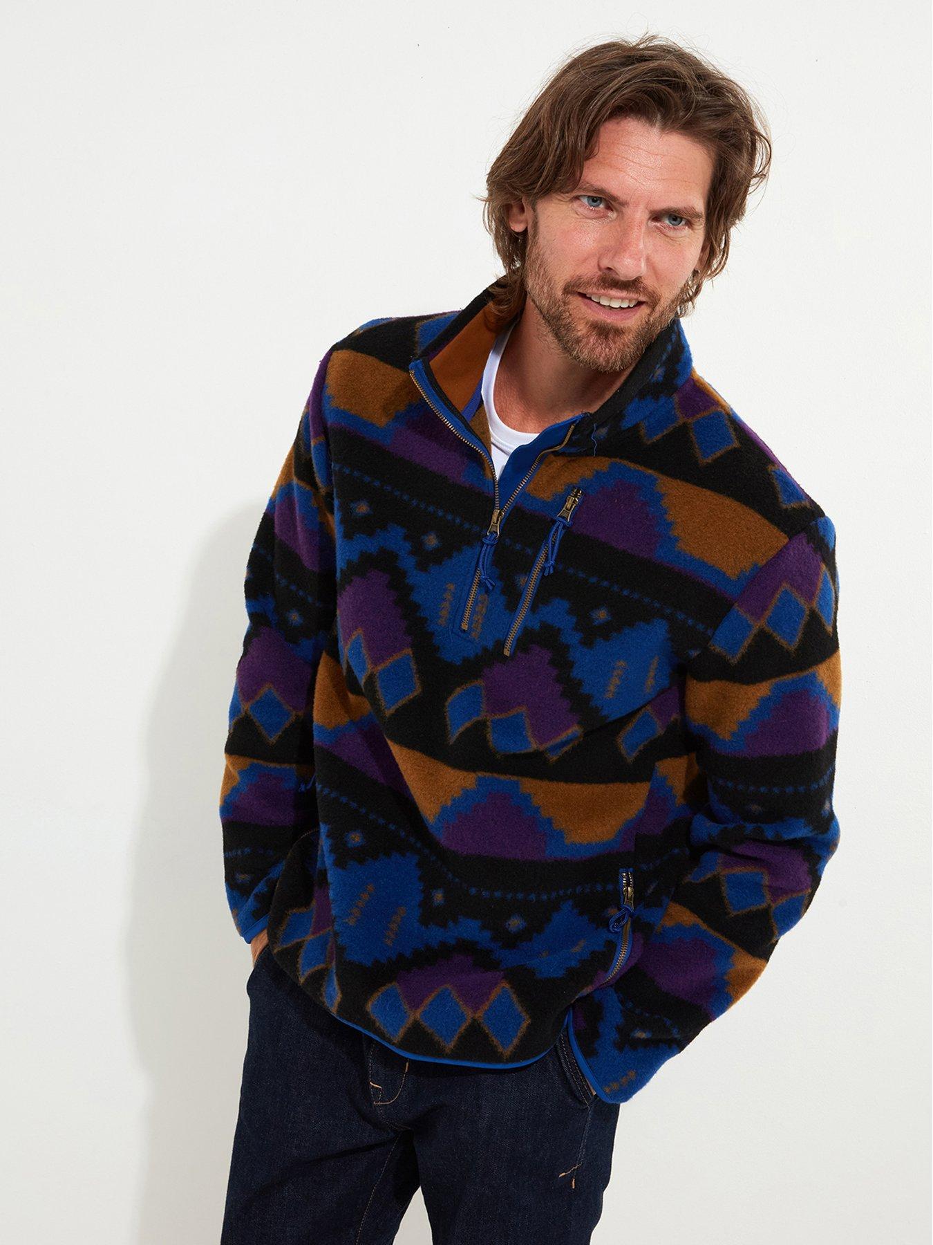 joe-browns-joe-browns-retro-aztec-funnel-neck-14-zip-sweat-fleecestillFront