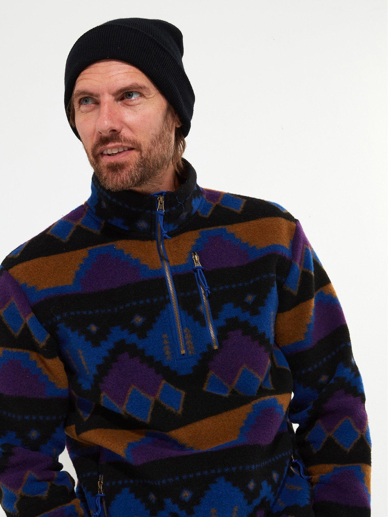 joe-browns-joe-browns-retro-aztec-funnel-neck-14-zip-sweat-fleecedetail