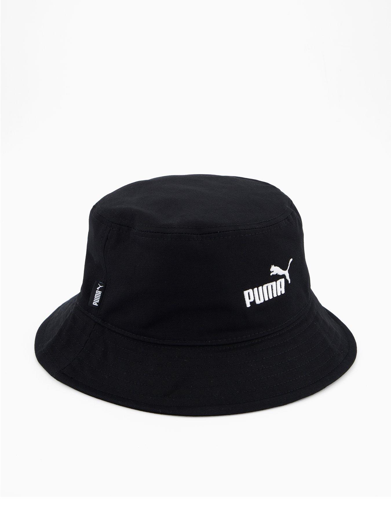 Puma Mens Essentials Ess No1 Logo Bucket Hat - Black