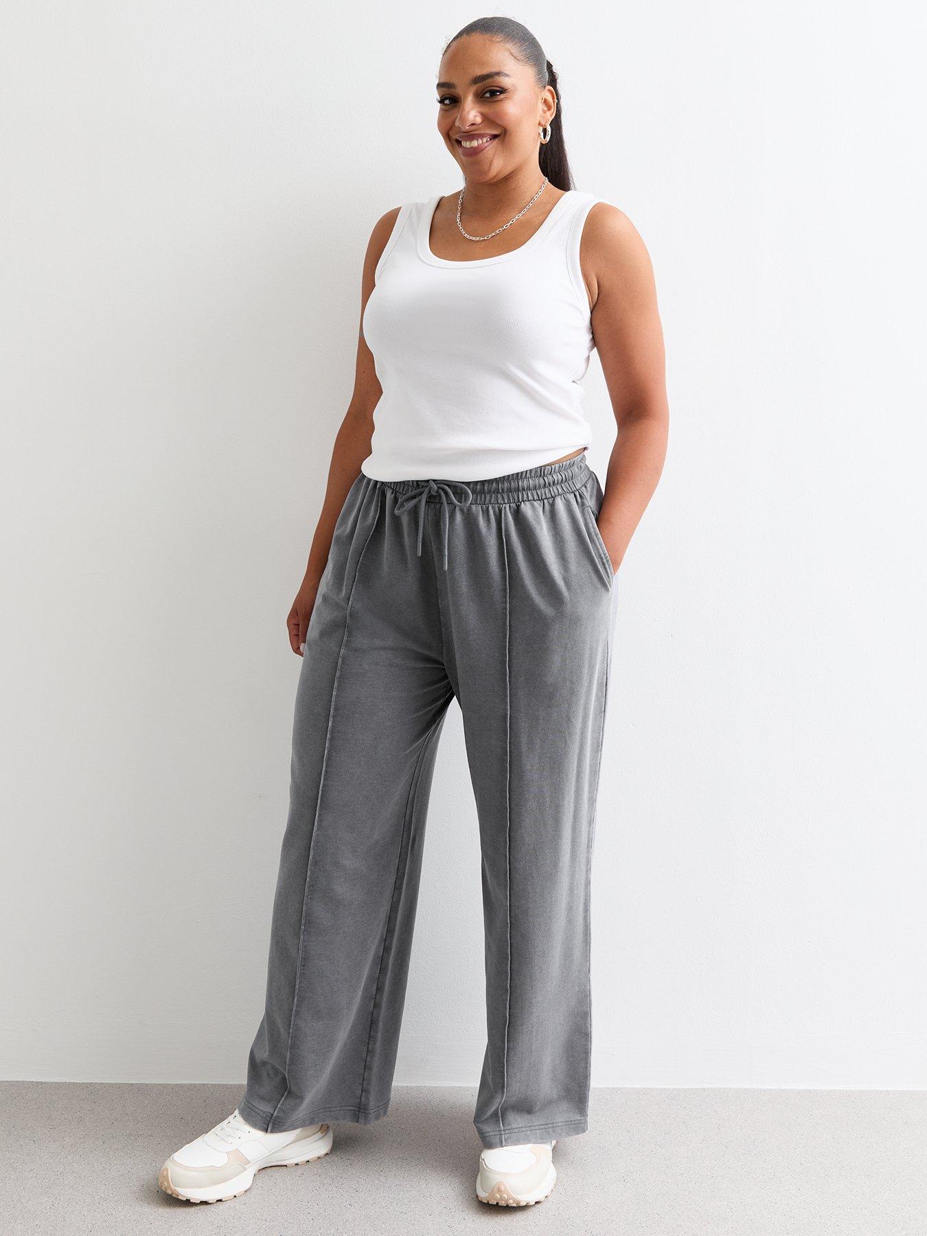 new-look-curves-grey-pintucked-wide-leg-joggers