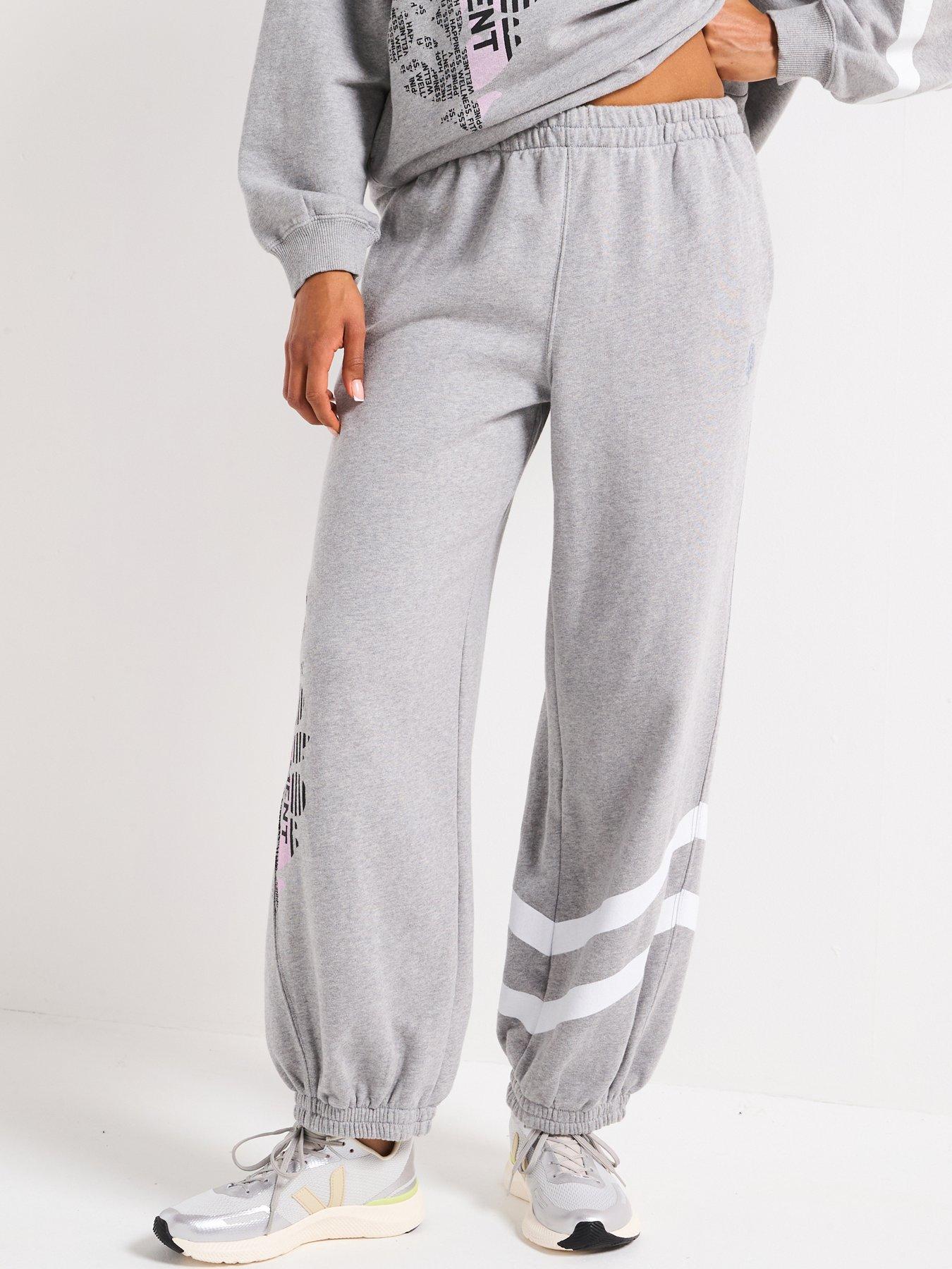 FP Movement Womens Training All Star Logo Joggers - Grey
