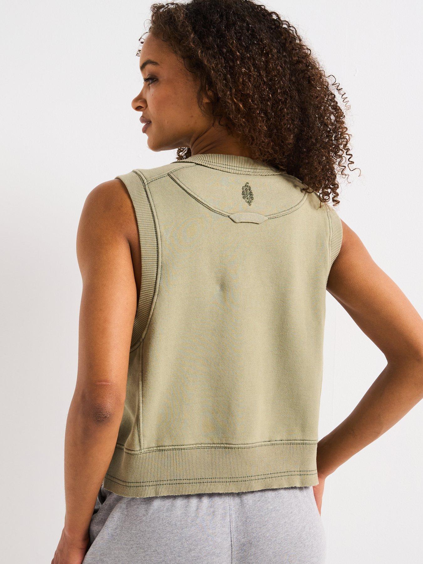Image 2 of 5 of FP Movement Womens Training Intercept Tank - Green